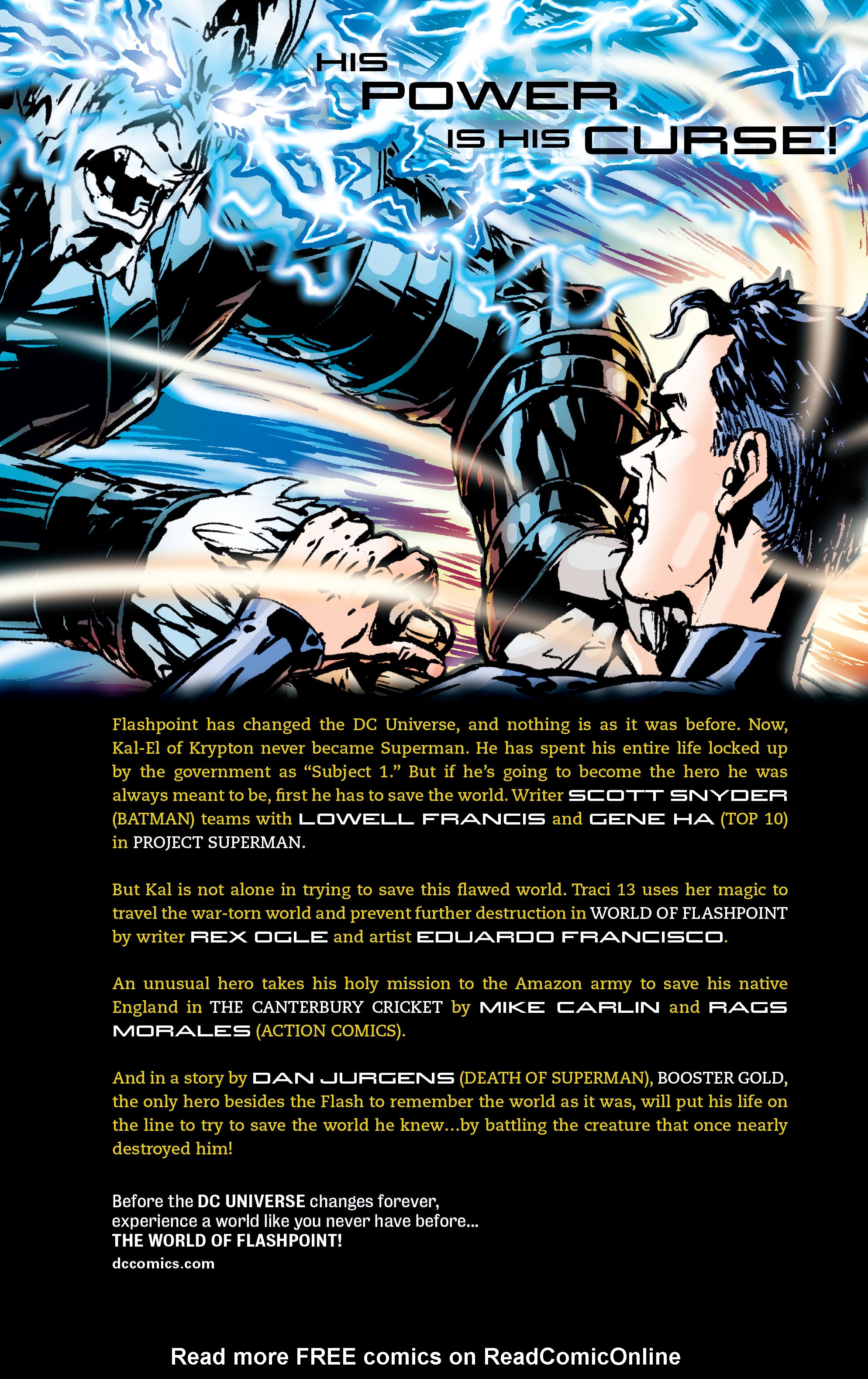 Read online Flashpoint: The World of Flashpoint Featuring Superman comic -  Issue # Full - 237