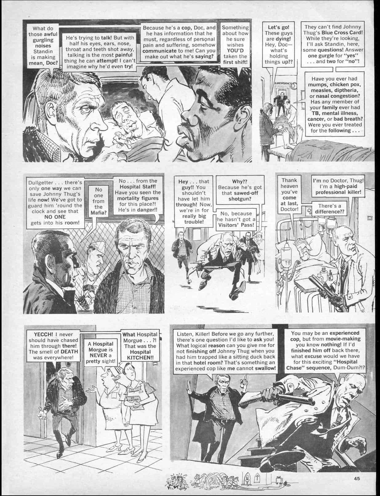 Read online MAD comic -  Issue #127 - 47