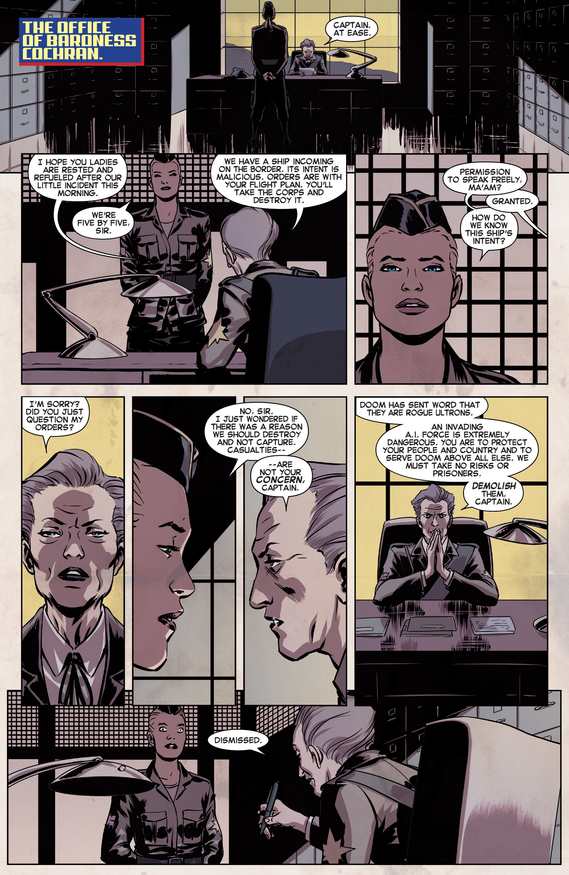 Read online Captain Marvel & the Carol Corps comic -  Issue #1 - 14