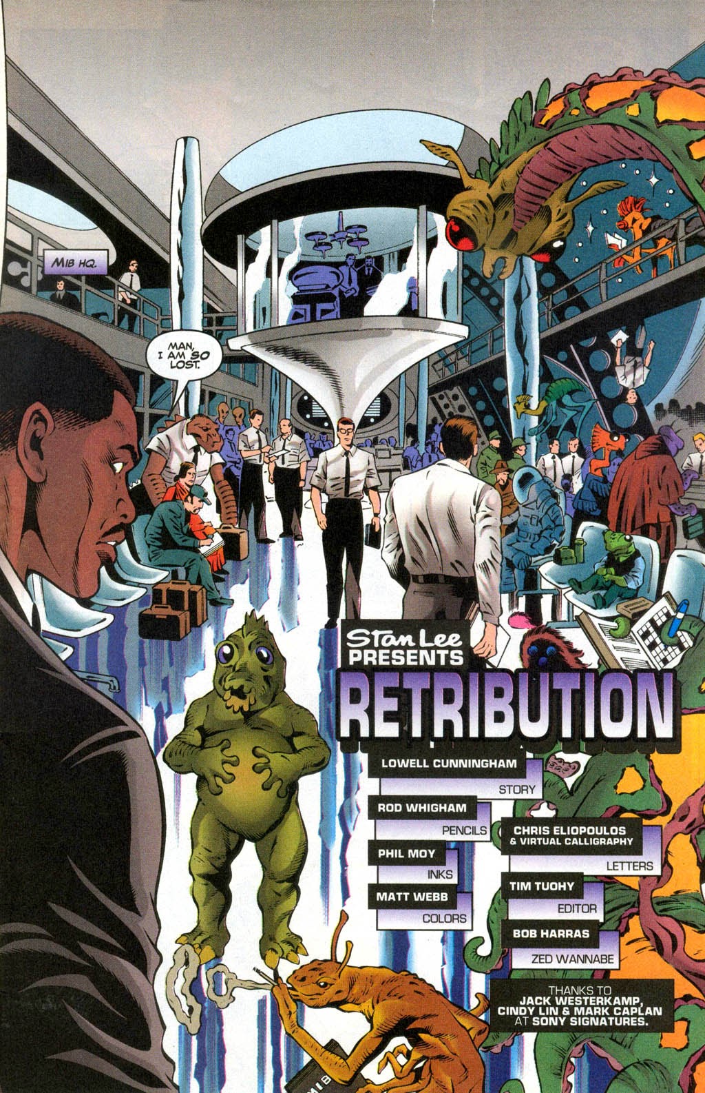 Read online Men in Black: Retribution comic -  Issue # Full - 4
