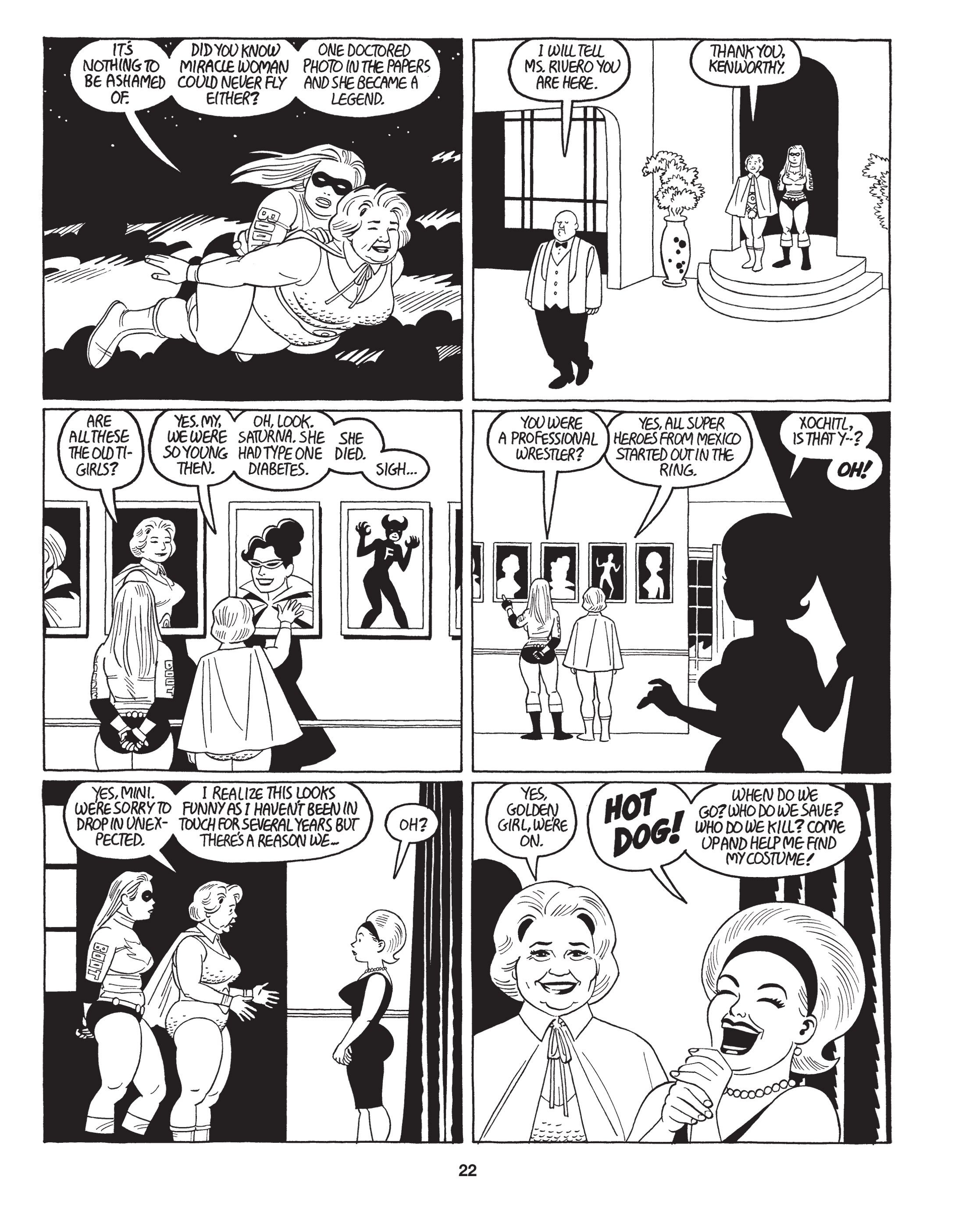 Read online Love and Rockets: New Stories comic -  Issue #1 - 24