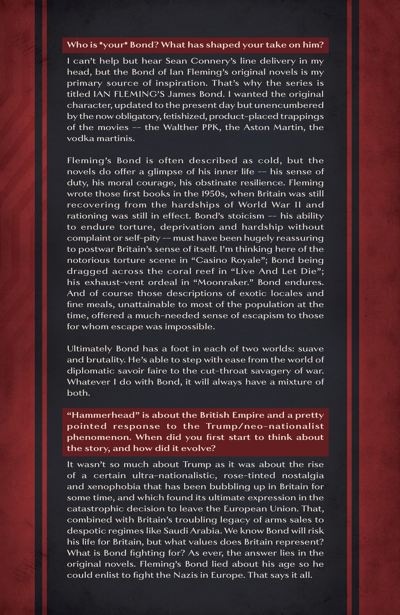 Read online James Bond: Kill Chain comic -  Issue # _TPB - 142