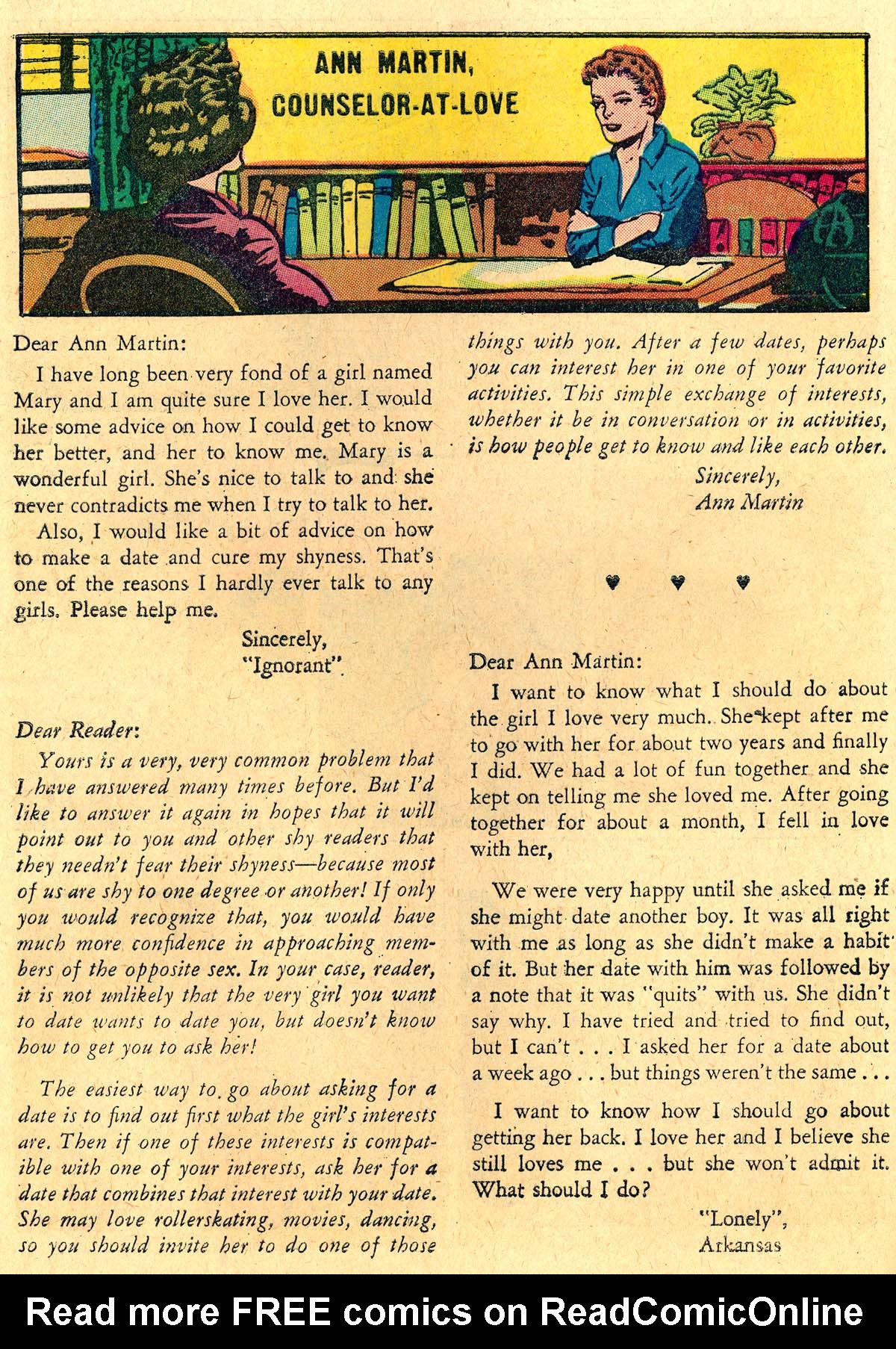 Read online Secret Hearts comic -  Issue #69 - 18