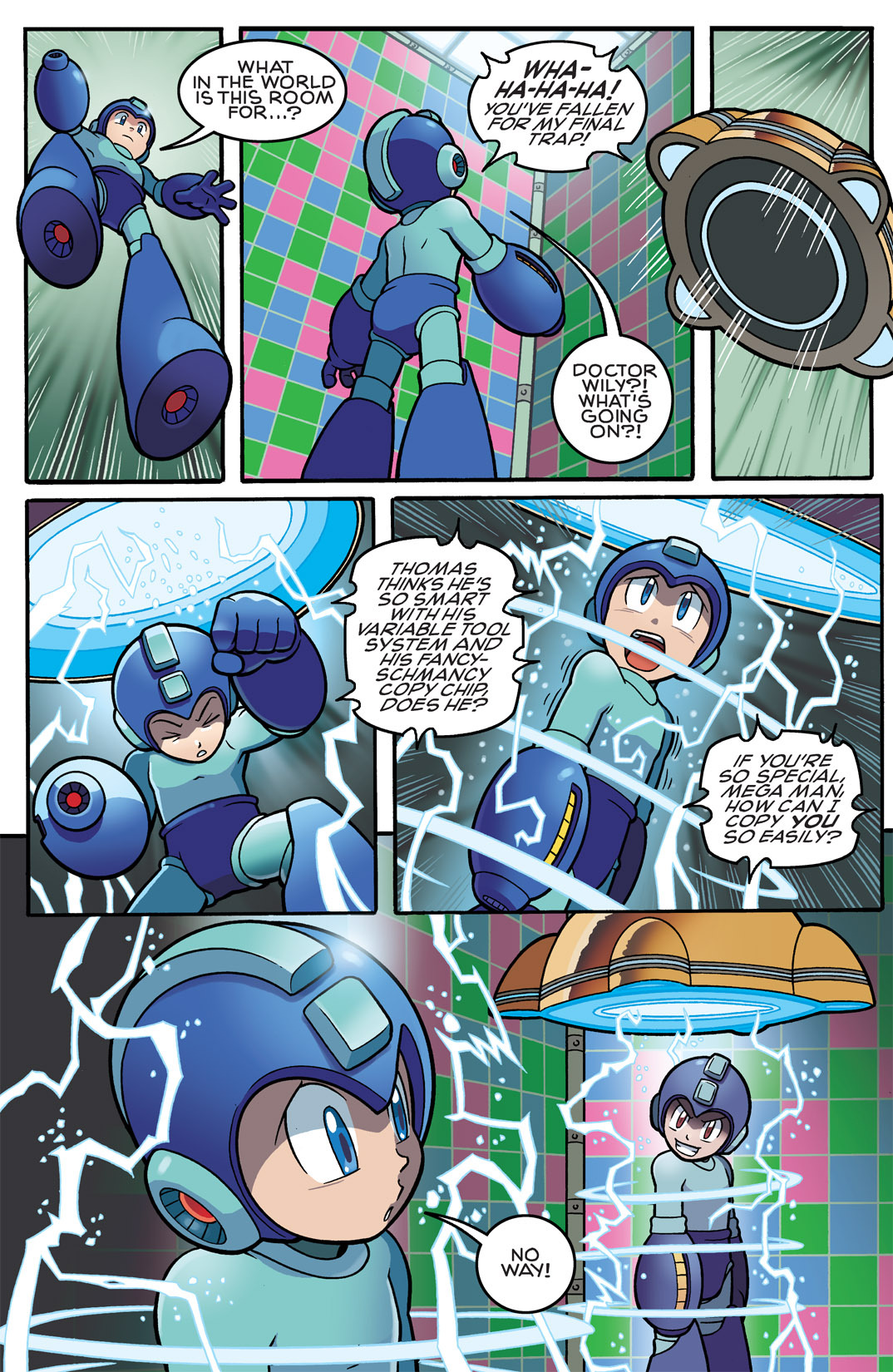 Read online Mega Man comic -  Issue # _TPB 1 - 94