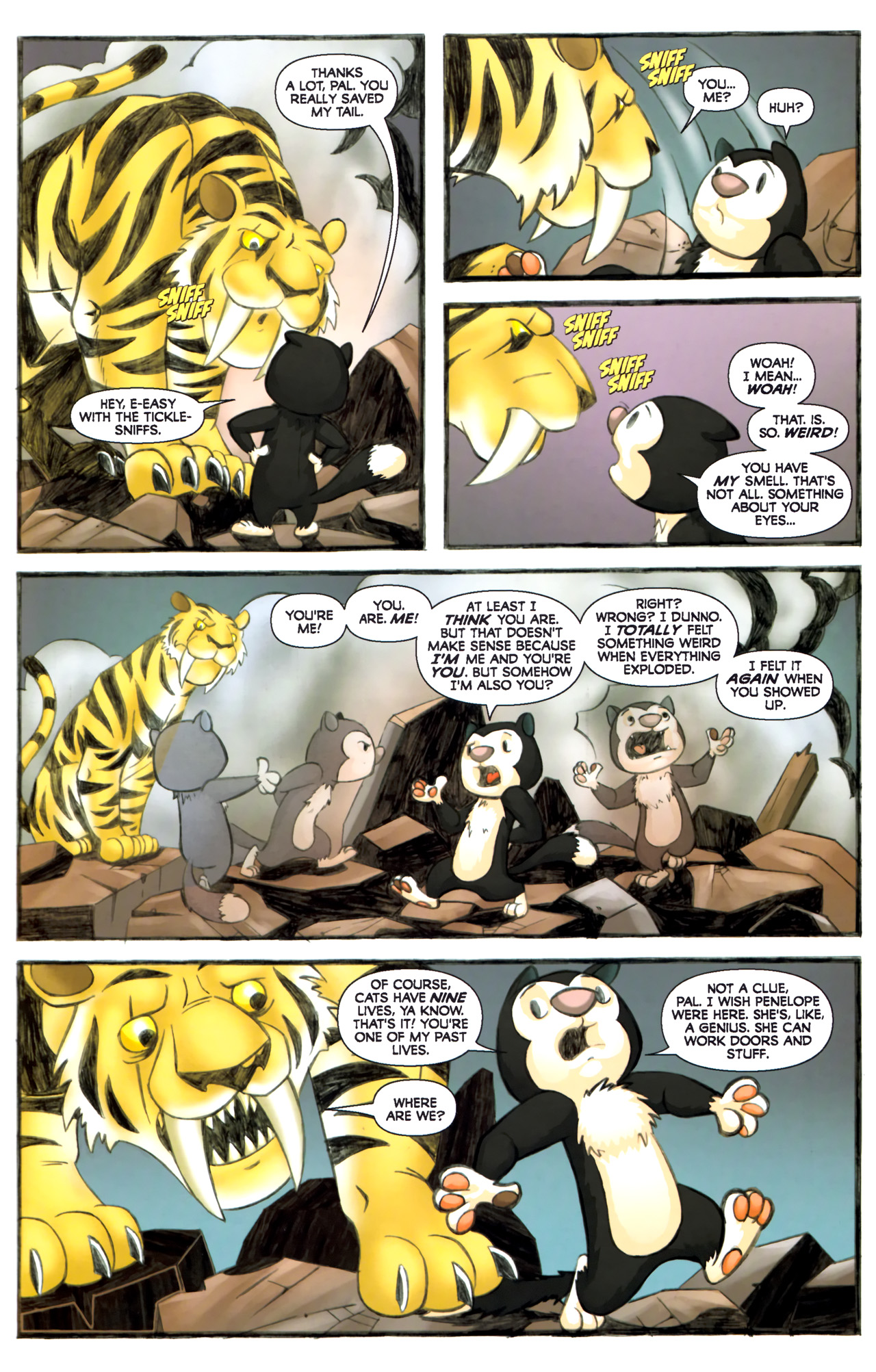 Read online Scratch9 comic -  Issue #1 - 21