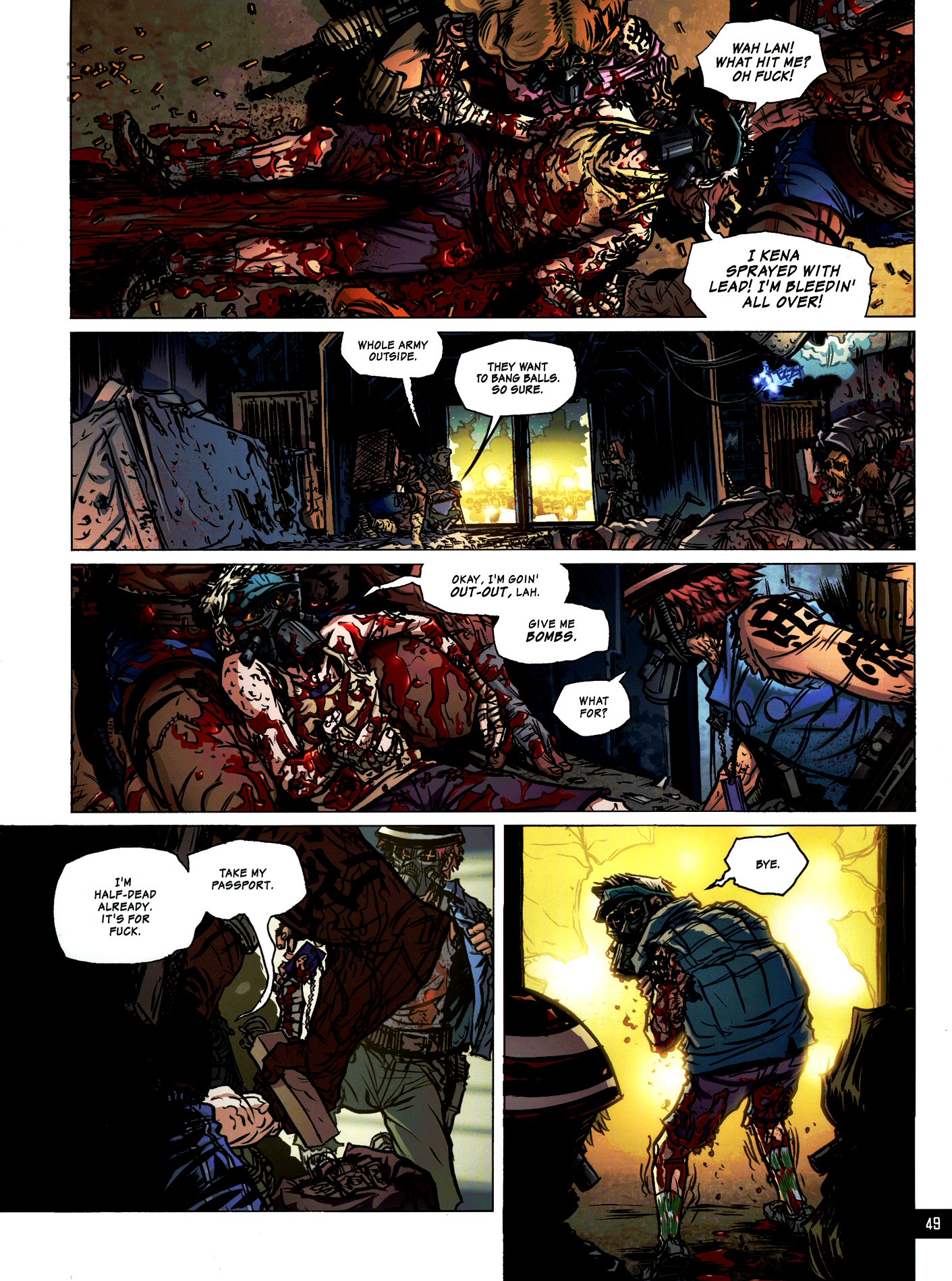 Read online Fluorescent Black comic -  Issue # TPB (Part 1) - 46