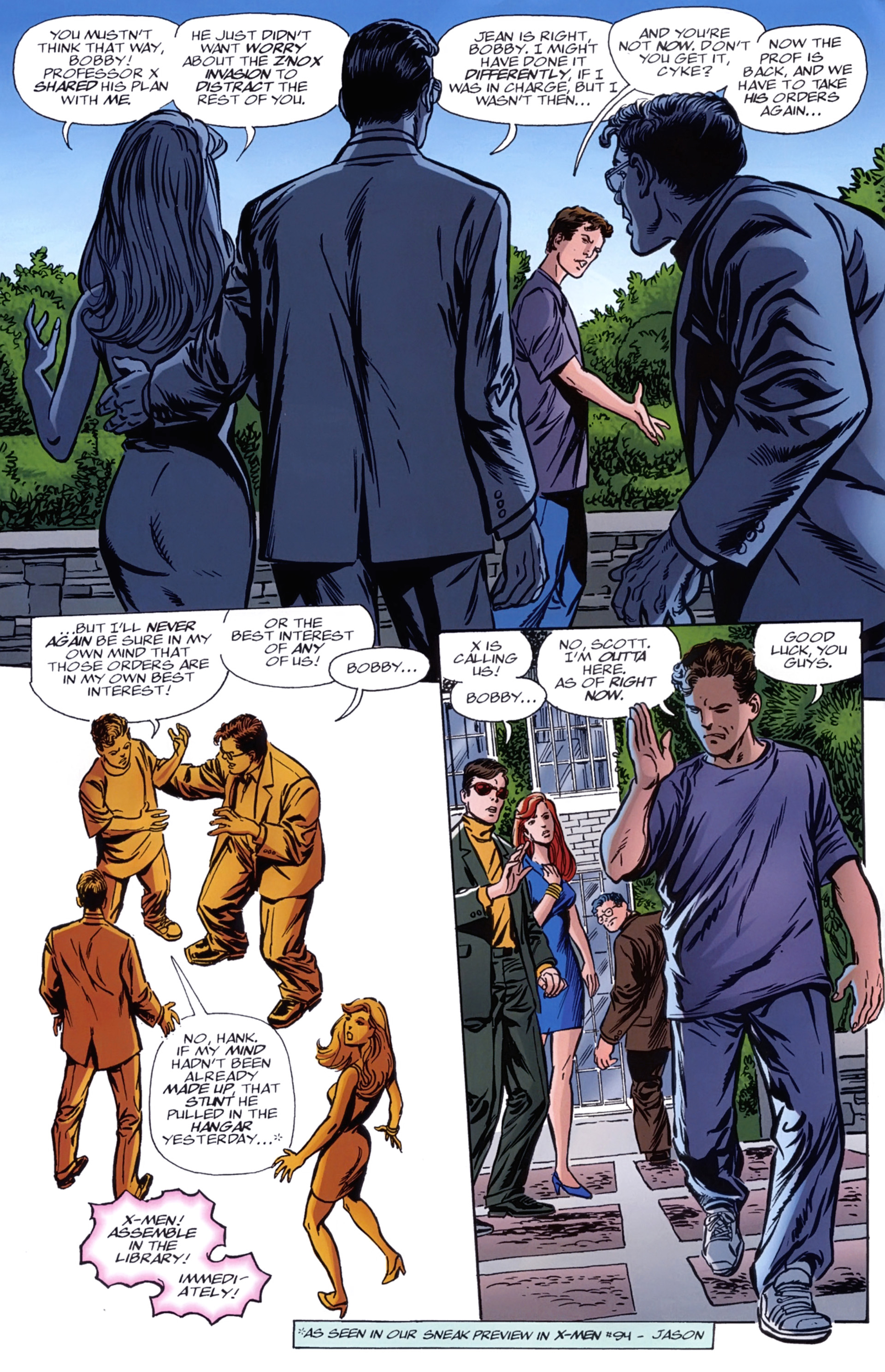 Read online X-Men: Hidden Years comic -  Issue #1 - 18