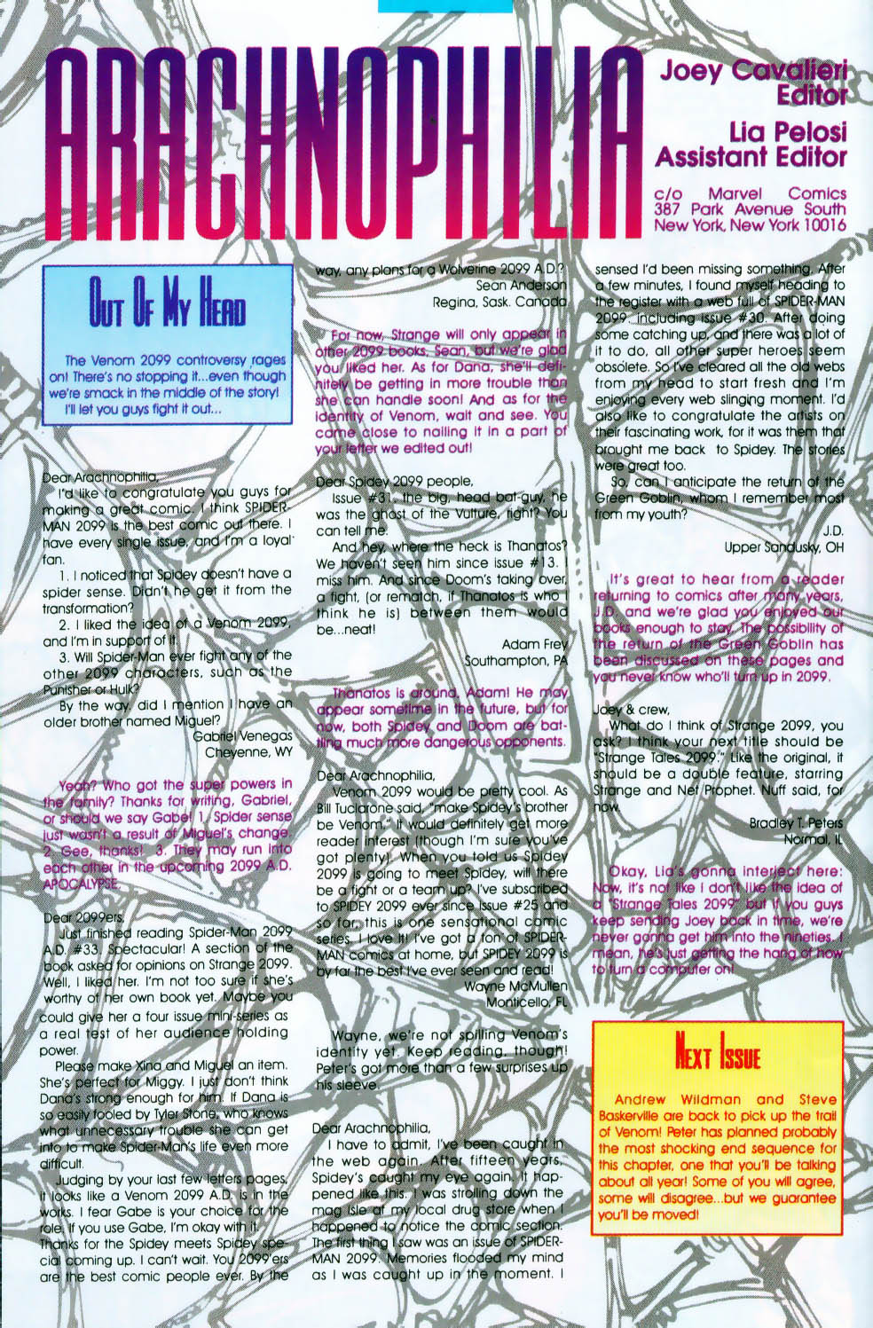 Read online Spider-Man 2099 (1992) comic -  Issue #36 - 26