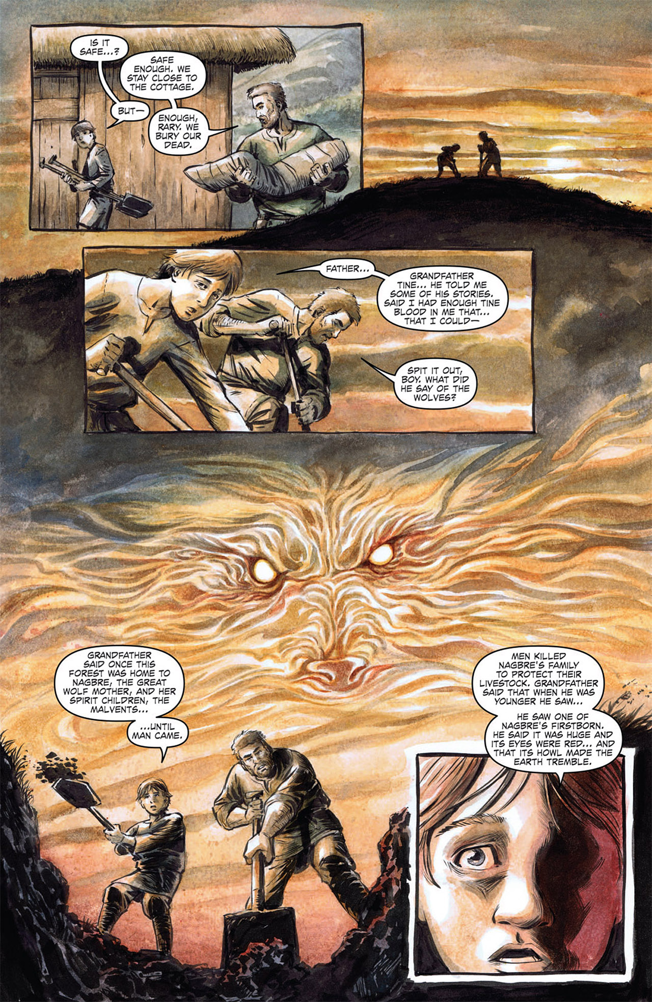 Read online Night of 1000 Wolves comic -  Issue #1 - 17