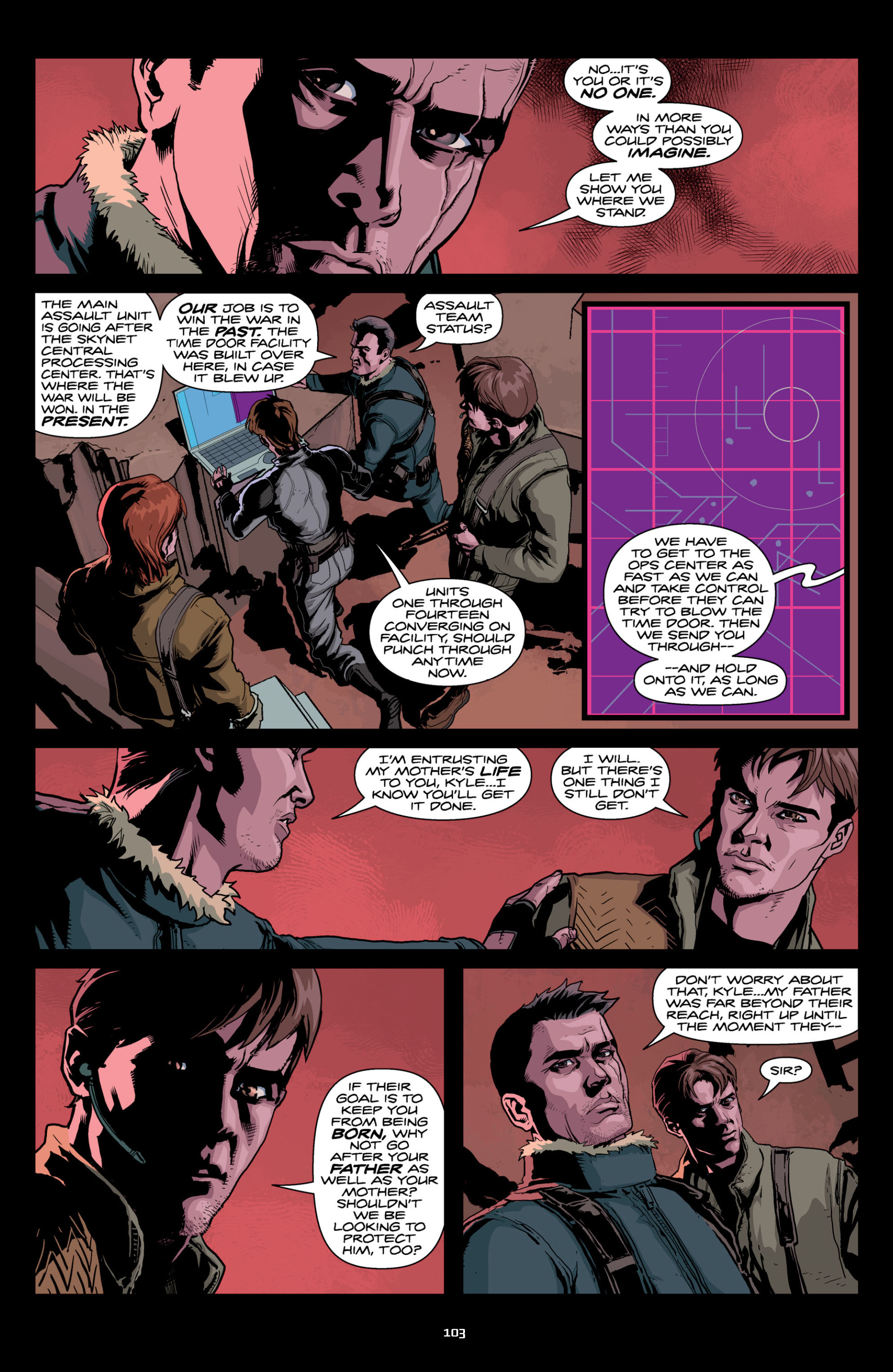 Read online Terminator Salvation: The Final Battle comic -  Issue # TPB 1 - 101