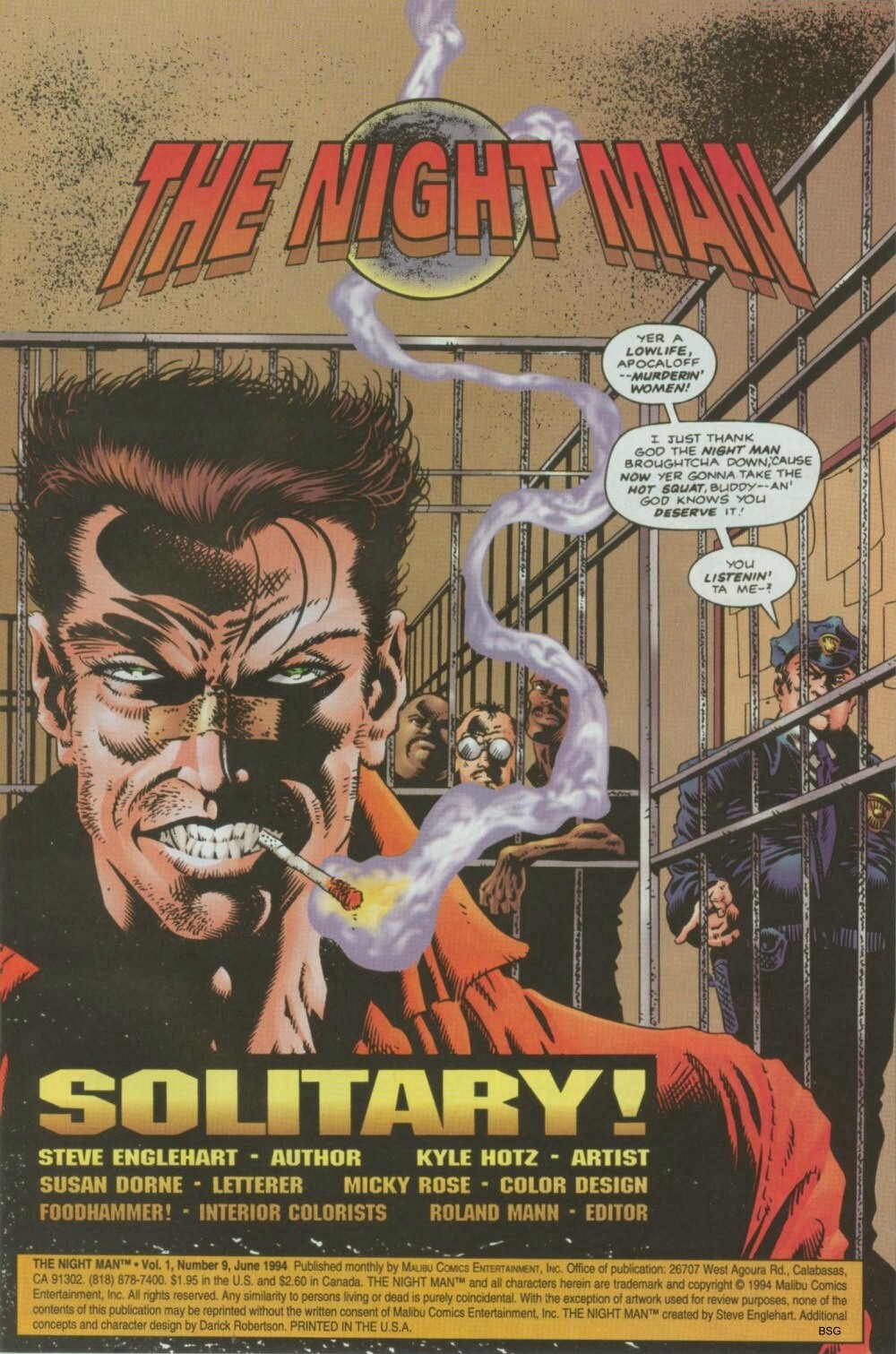 Read online The Night Man comic -  Issue #9 - 3