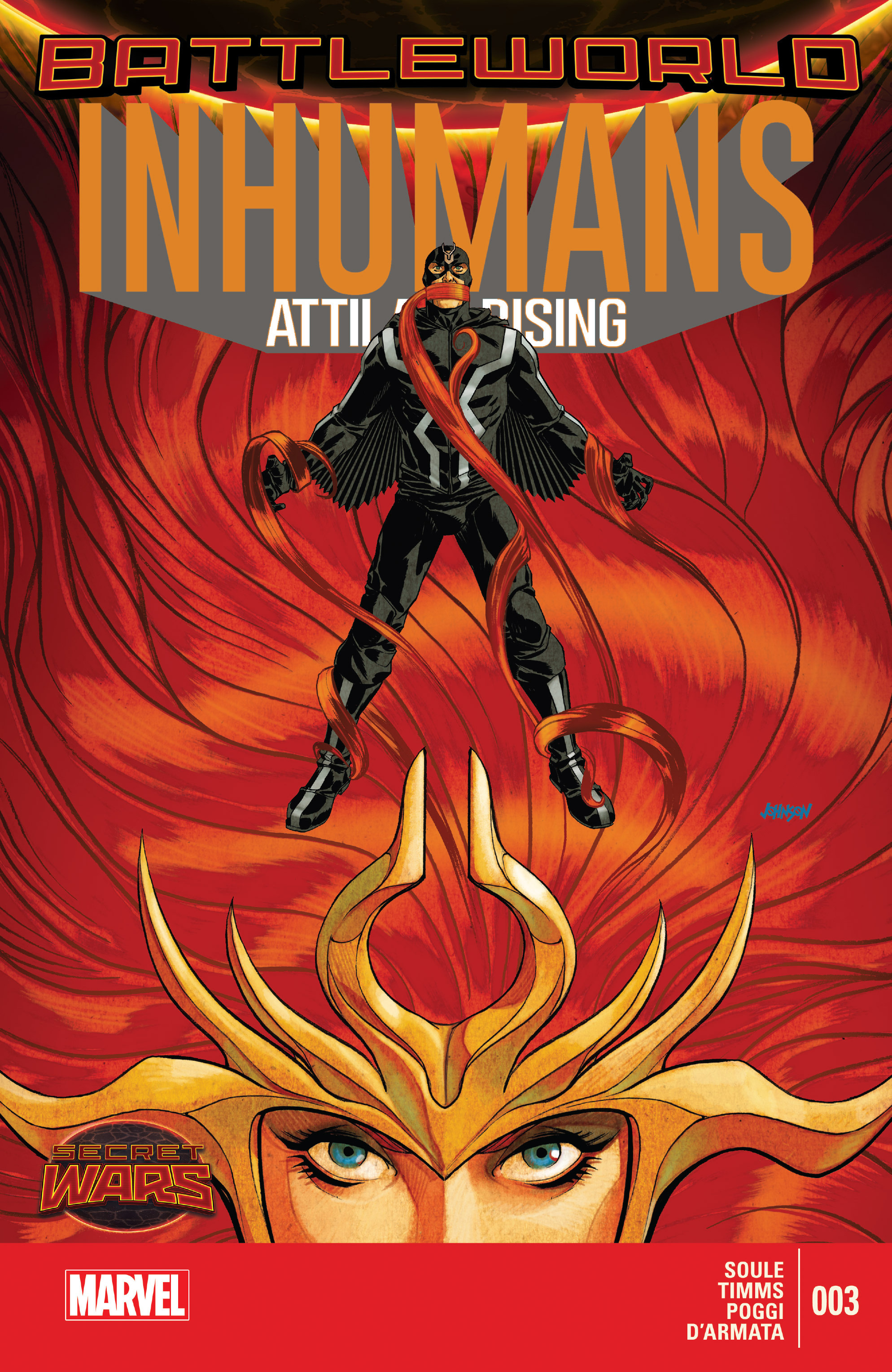 Read online Inhumans: Attilan Rising comic -  Issue #3 - 1