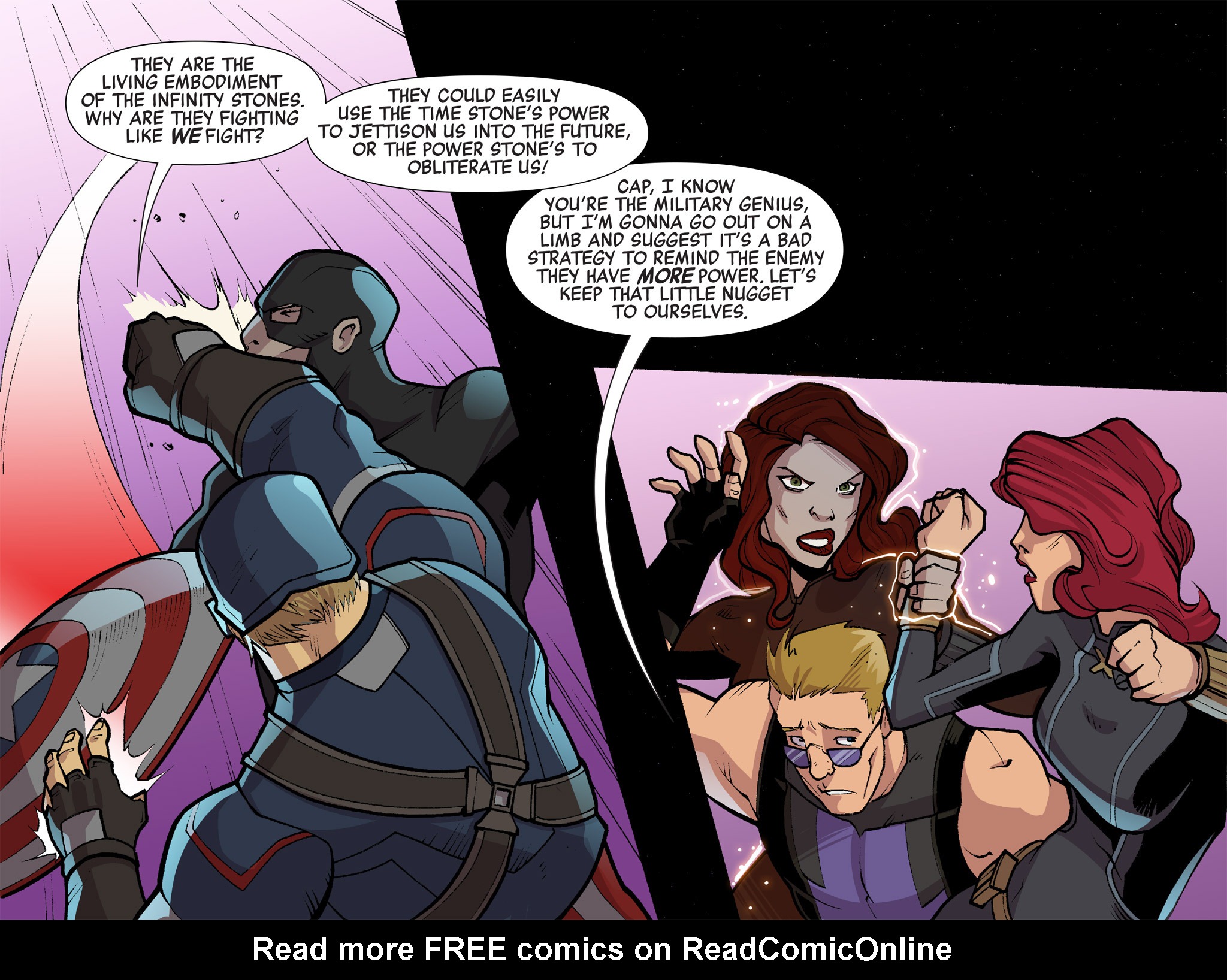 Read online Marvel Universe Avengers Infinite Comic comic -  Issue #5 - 17