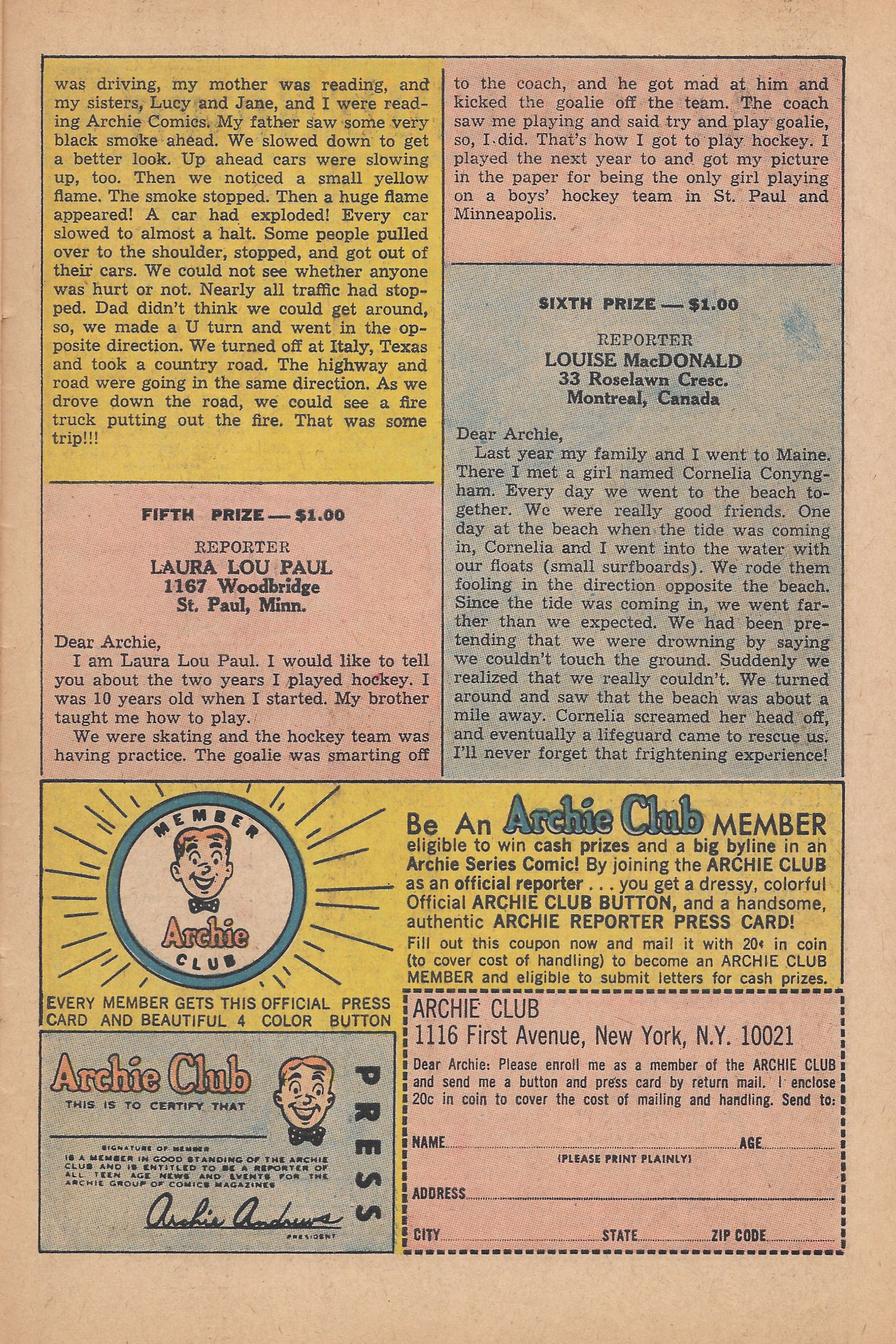 Read online Archie's Joke Book Magazine comic -  Issue #113 - 27