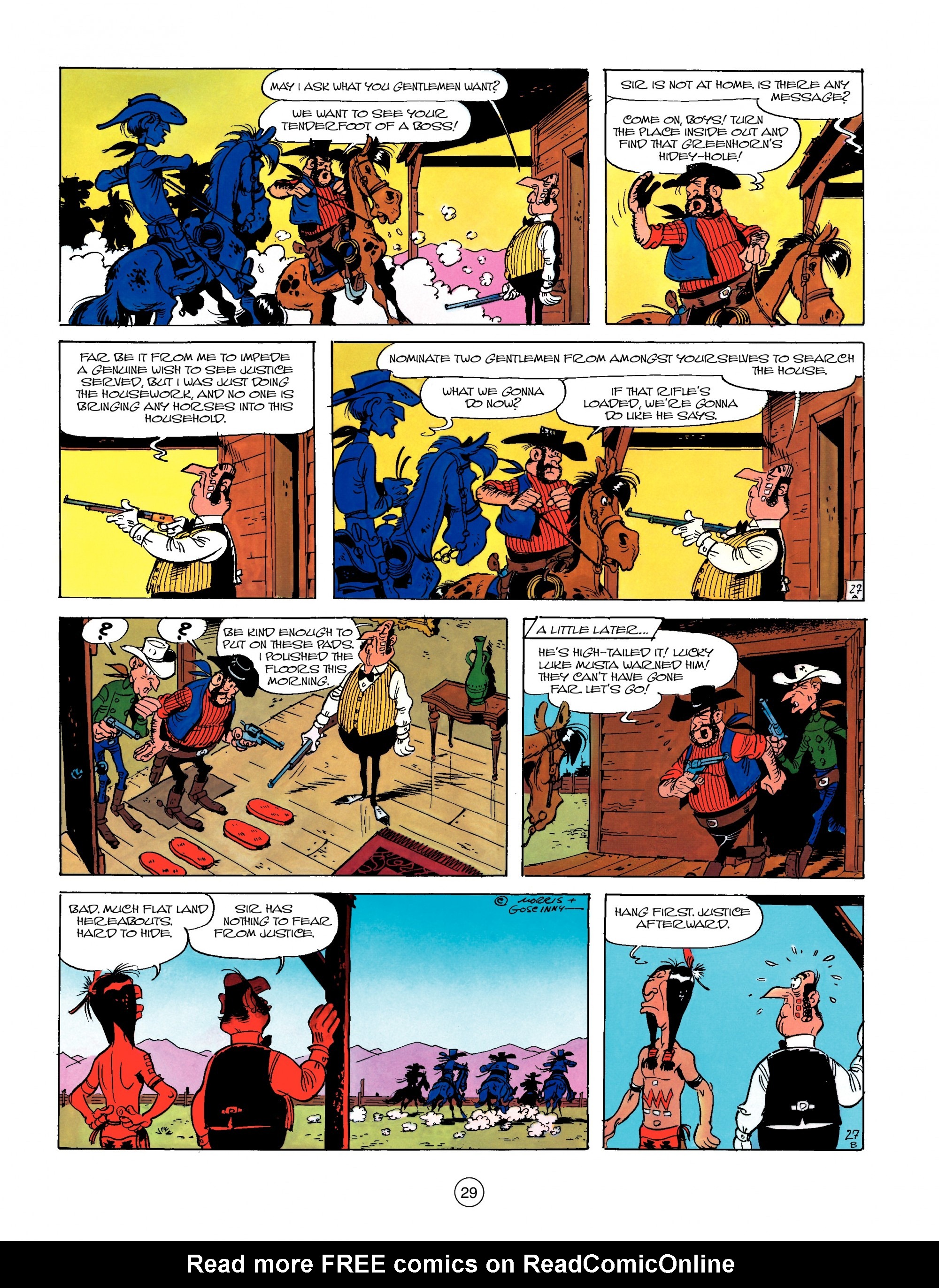 Read online A Lucky Luke Adventure comic -  Issue #13 - 29