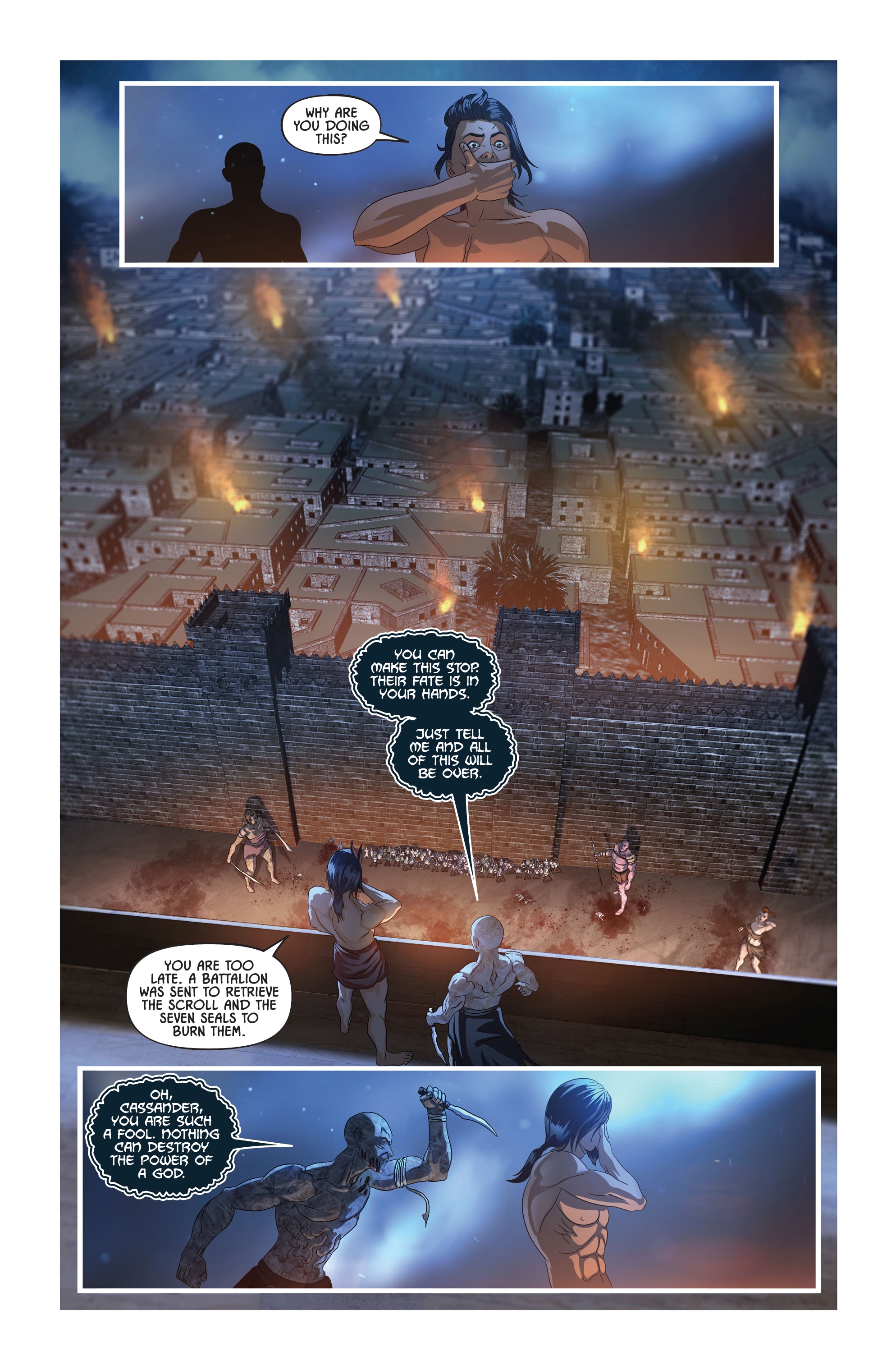 Read online Knights of the Golden Sun comic -  Issue #12 - 21