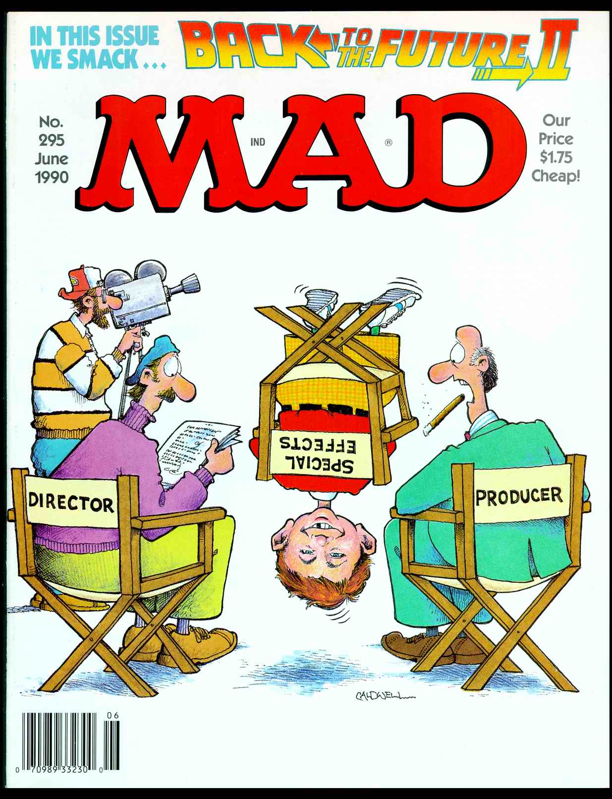 Read online MAD comic -  Issue #295 - 1
