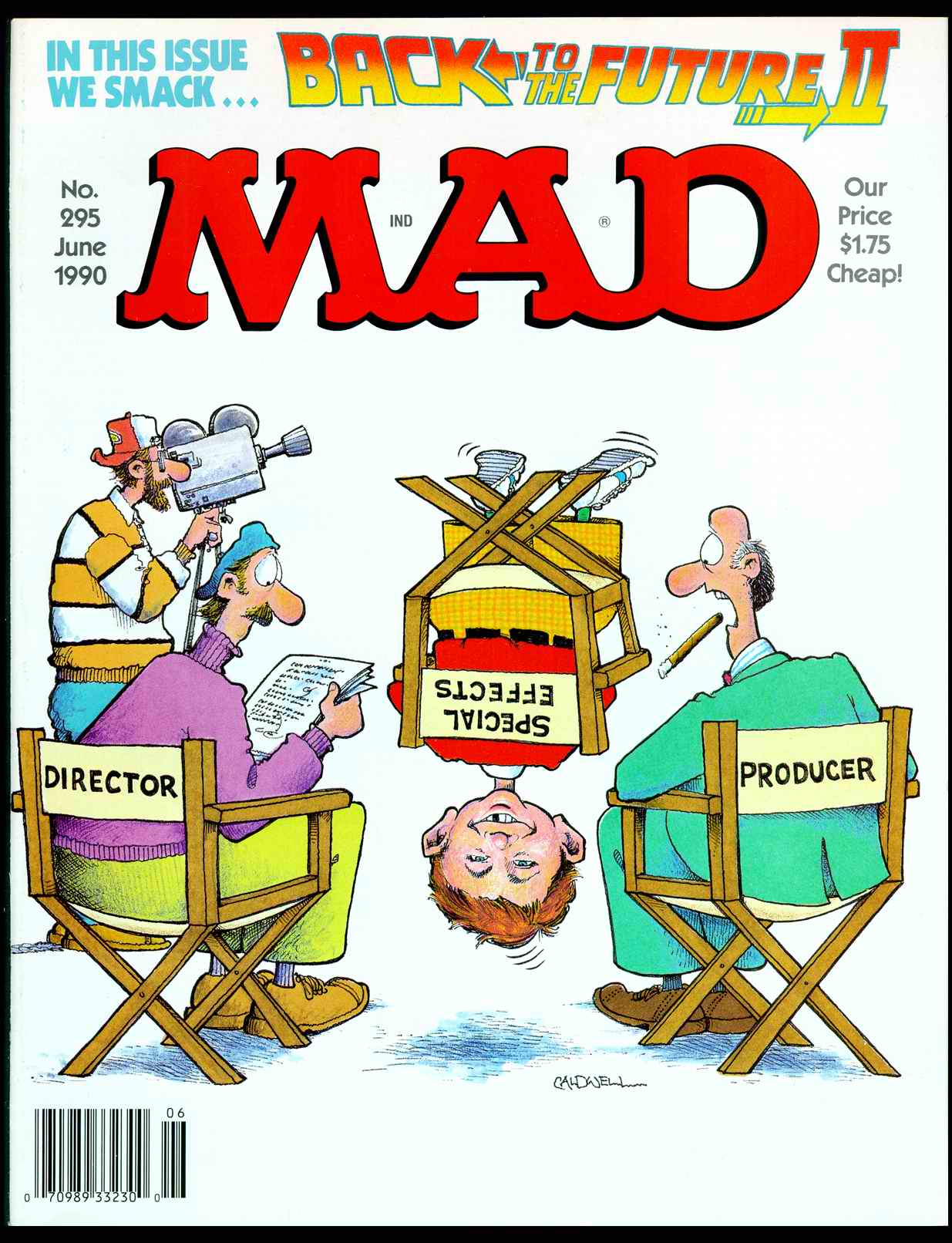 Read online MAD comic -  Issue #295 - 1