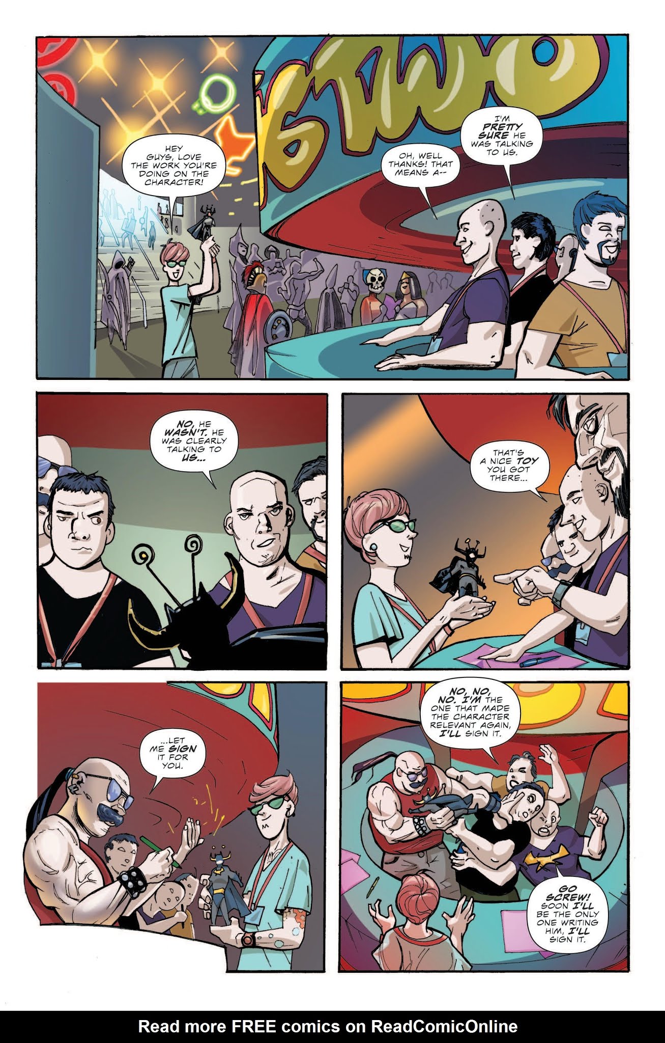 Read online Revenge of the Fanboys! comic -  Issue #1 - 17