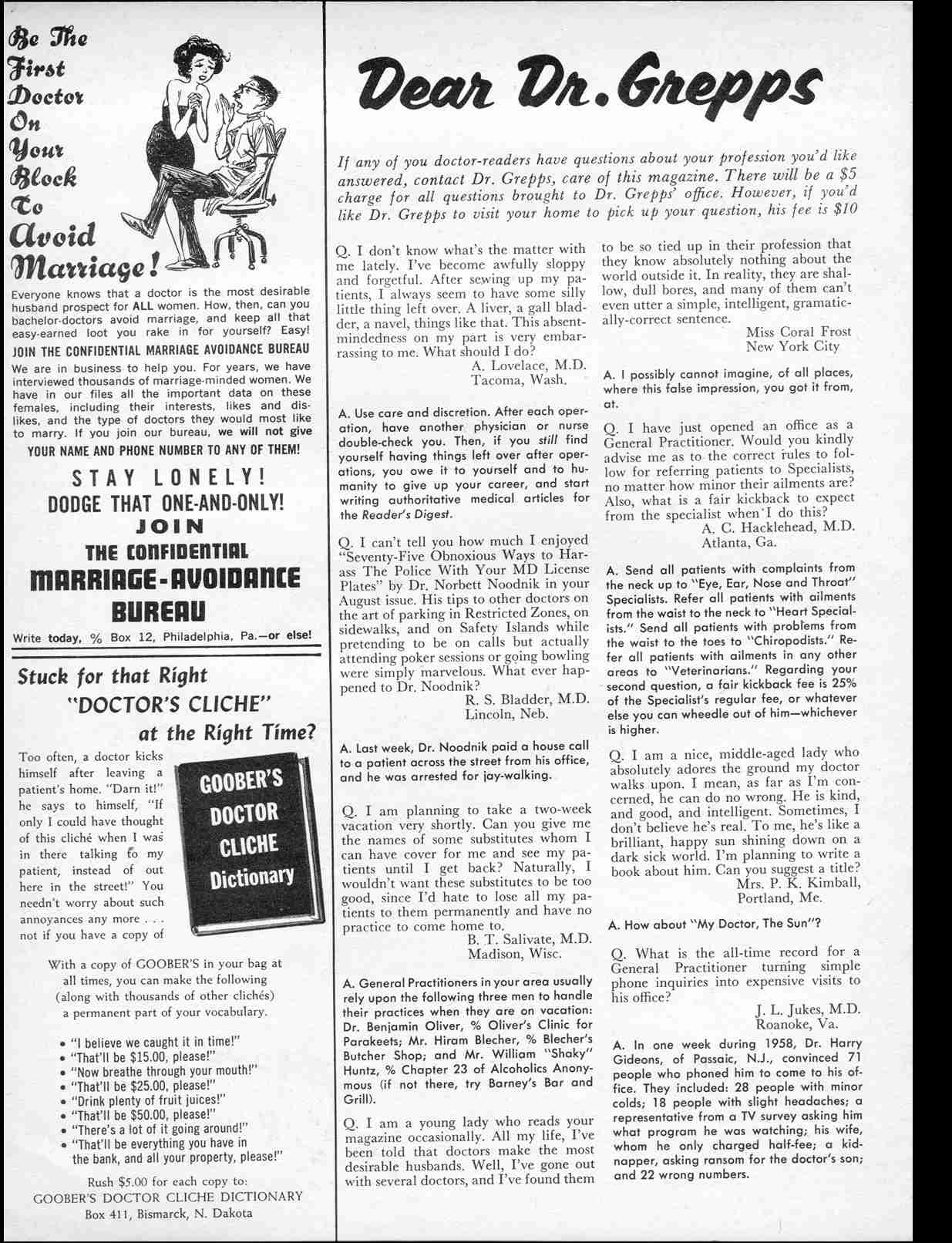 Read online MAD comic -  Issue #65 - 34