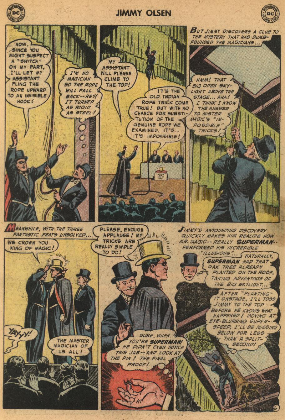 Superman's Pal Jimmy Olsen (1954) issue 6 - Page 8