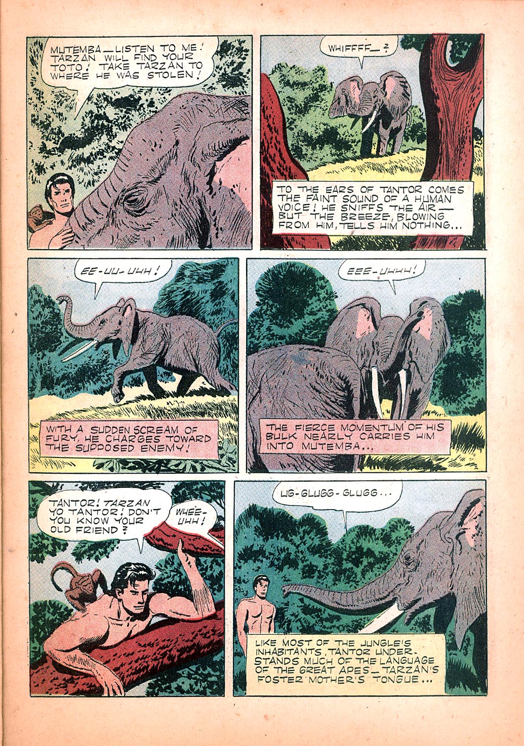 Read online Tarzan (1948) comic -  Issue #69 - 7