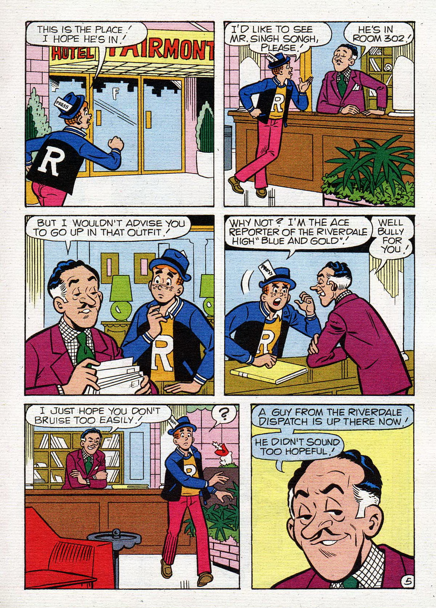 Read online Archie's Pals 'n' Gals Double Digest Magazine comic -  Issue #74 - 73