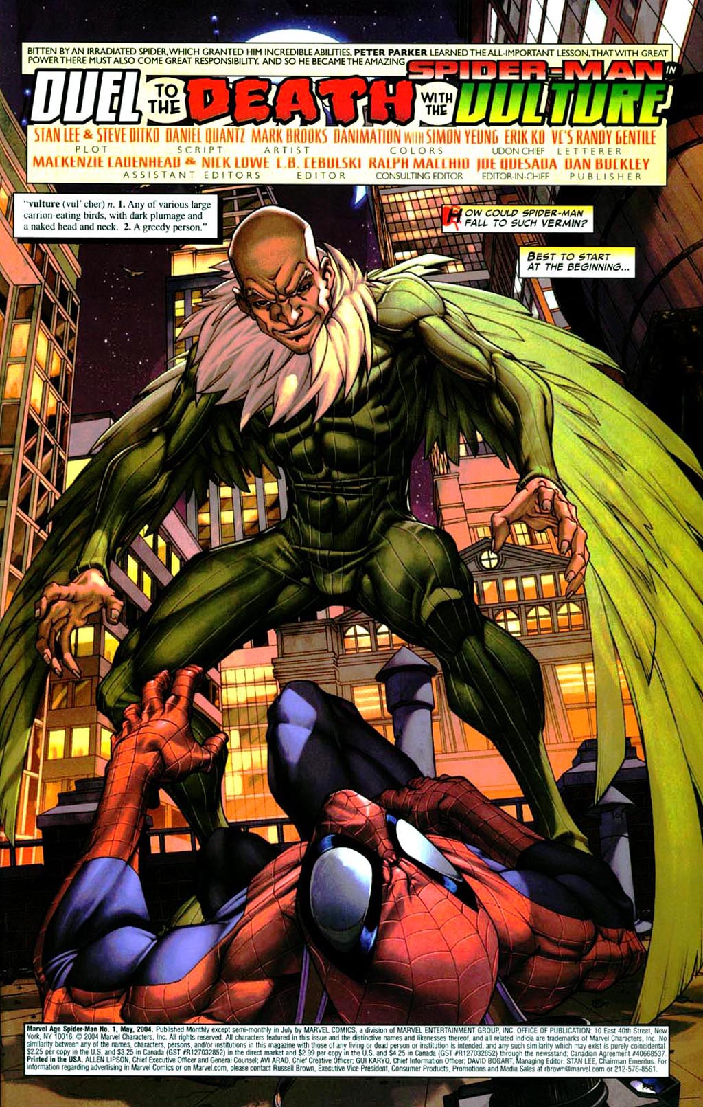 Read online Marvel Age Spider-Man comic -  Issue #1 - 2