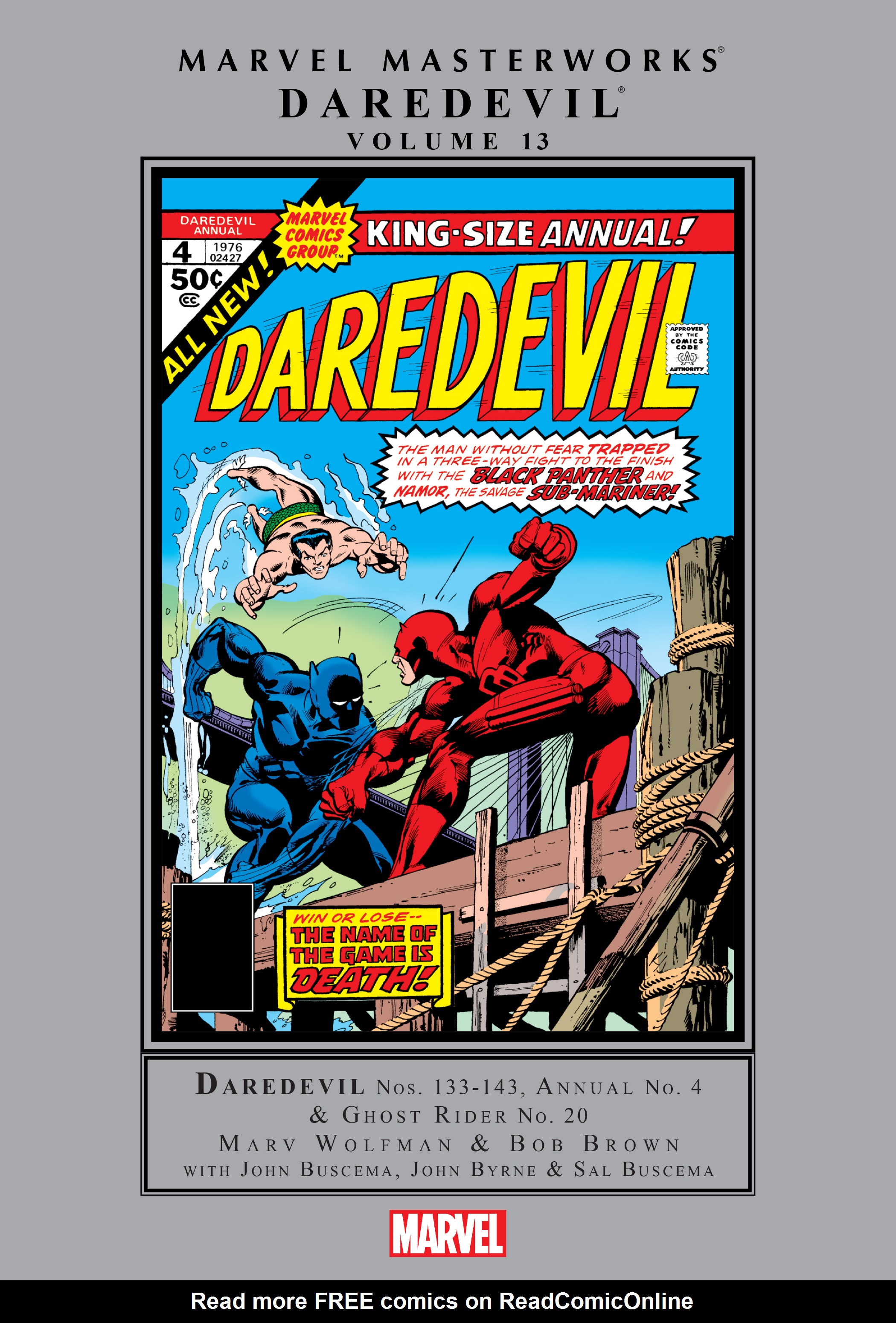 Read online Marvel Masterworks: Daredevil comic -  Issue # TPB 13 (Part 1) - 1