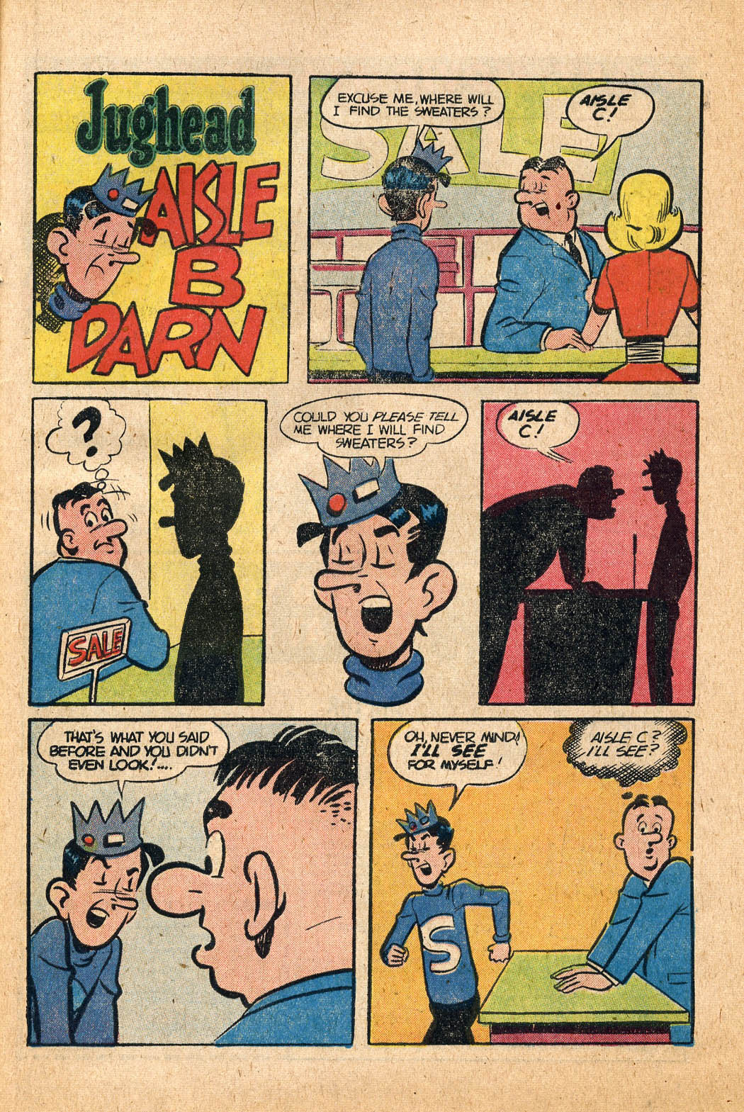 Read online Archie's Pal Jughead comic -  Issue #58 - 27