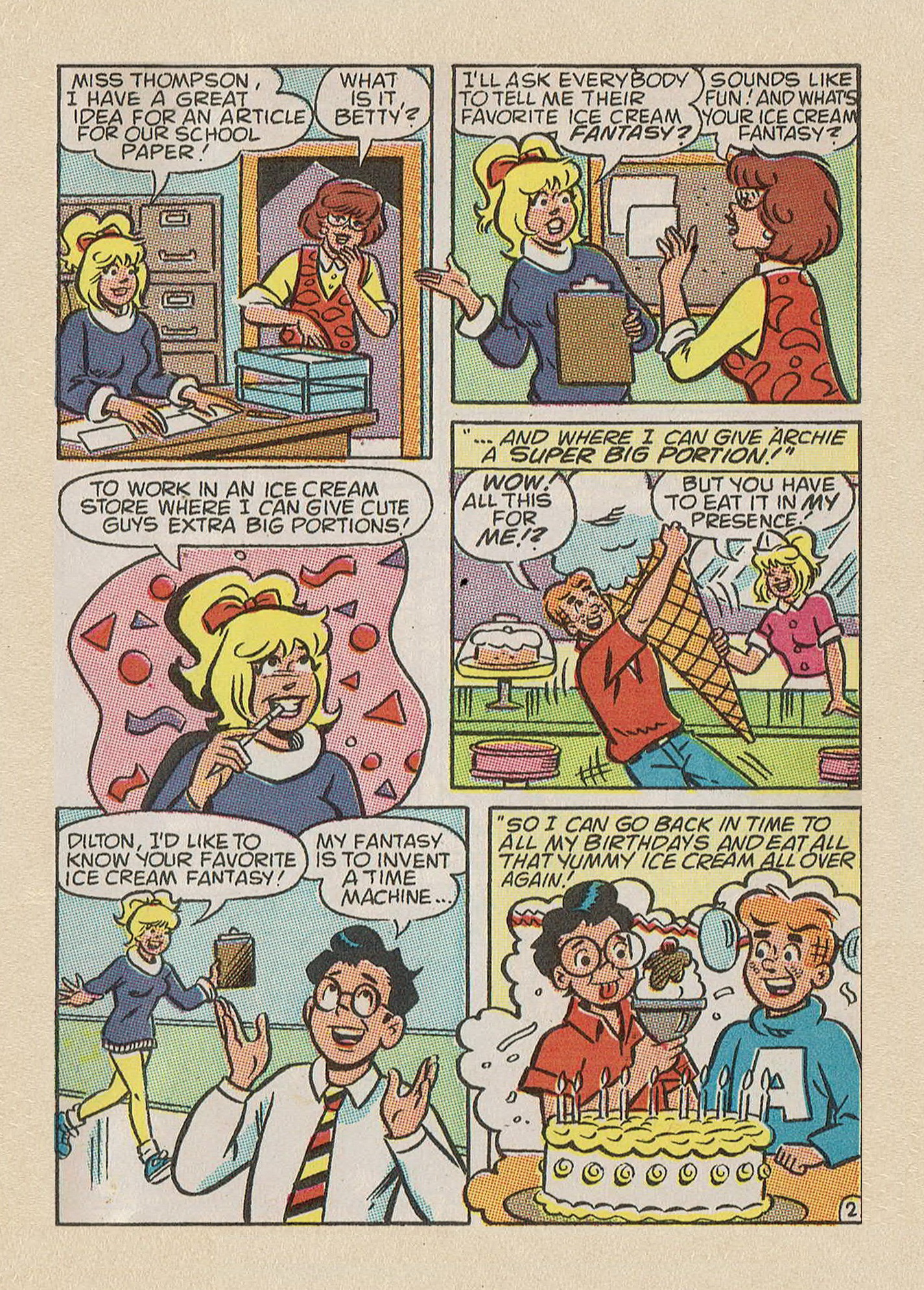 Read online Betty and Veronica Digest Magazine comic -  Issue #48 - 117