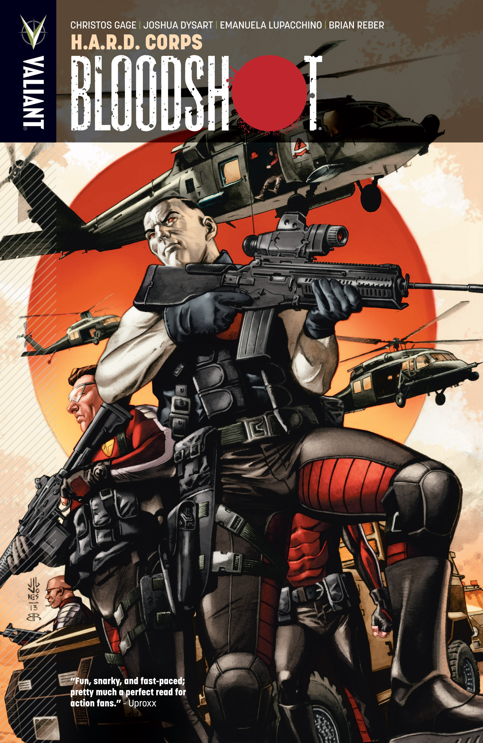 Read online Bloodshot: H.A.R.D. Corps comic -  Issue # Full - 1