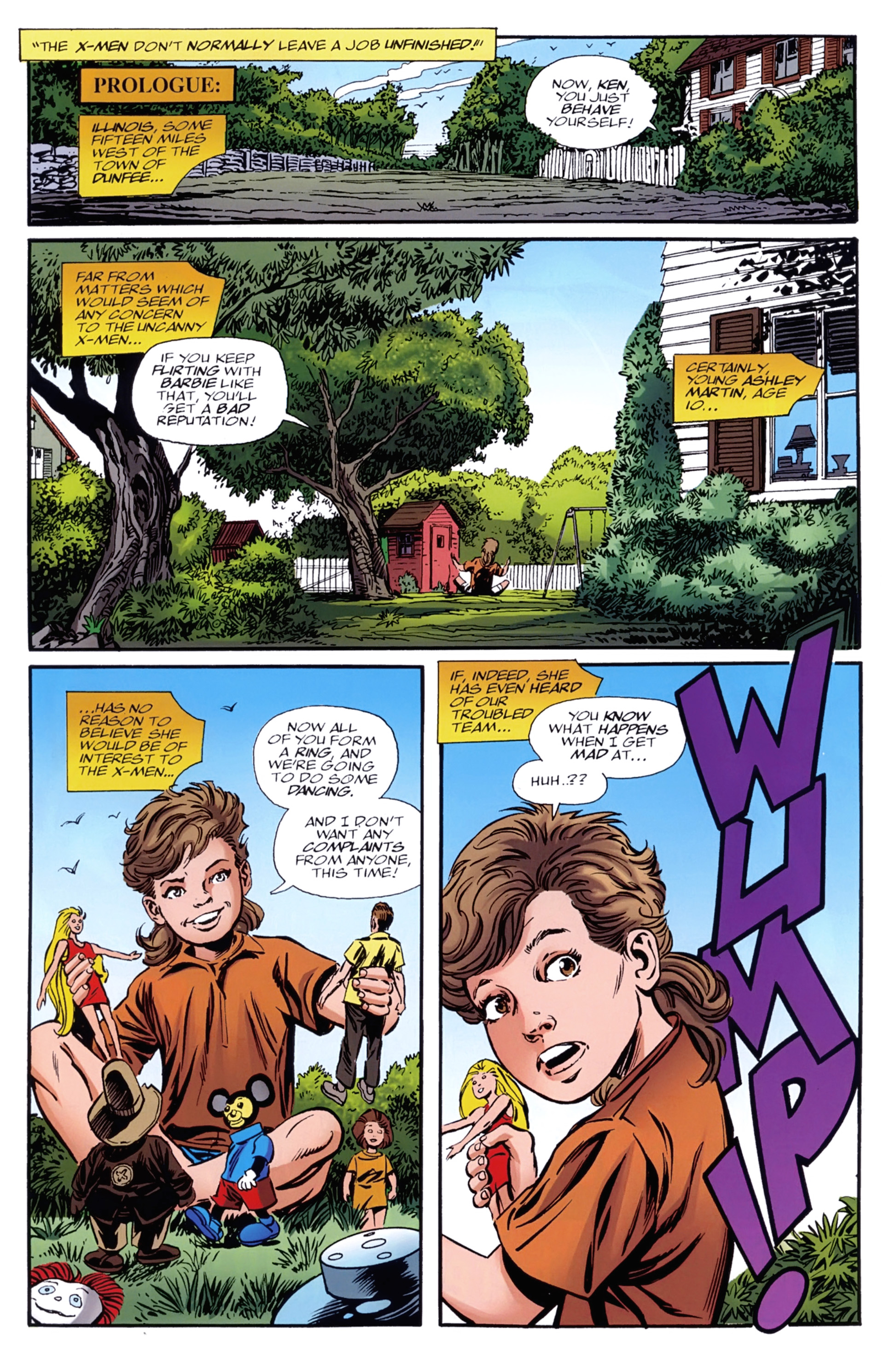 Read online X-Men: Hidden Years comic -  Issue #9 - 22