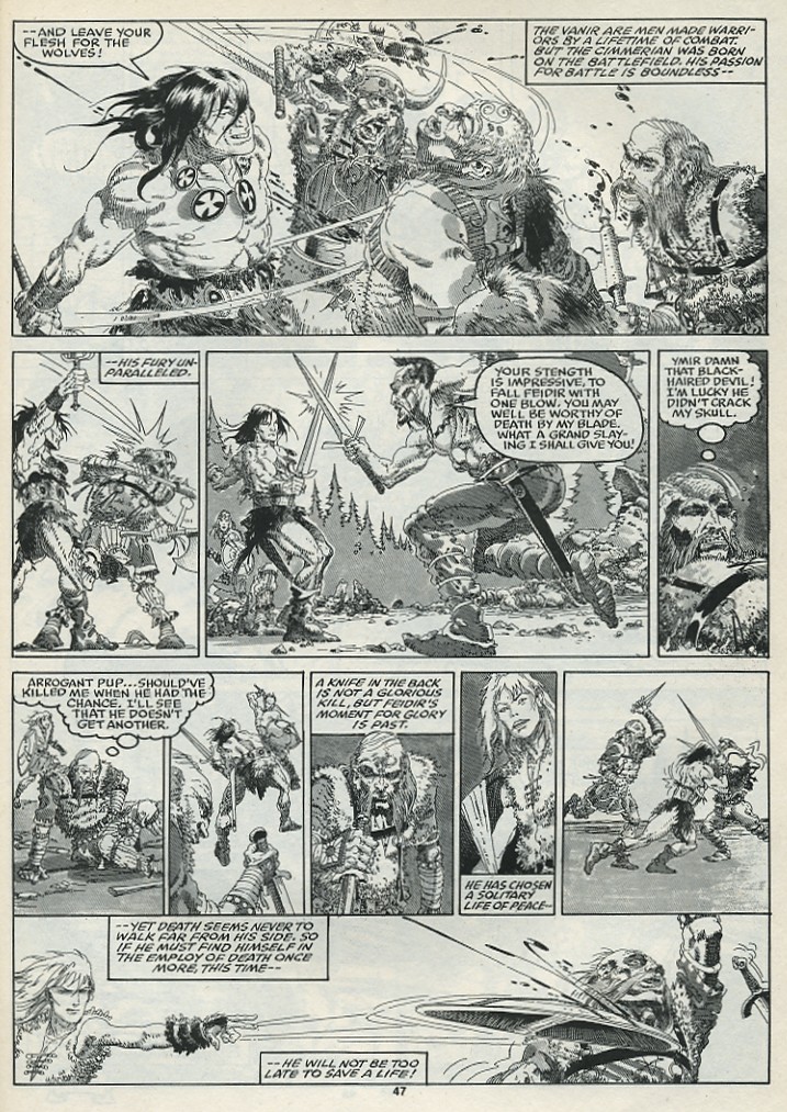 The Savage Sword Of Conan issue 182 - Page 49