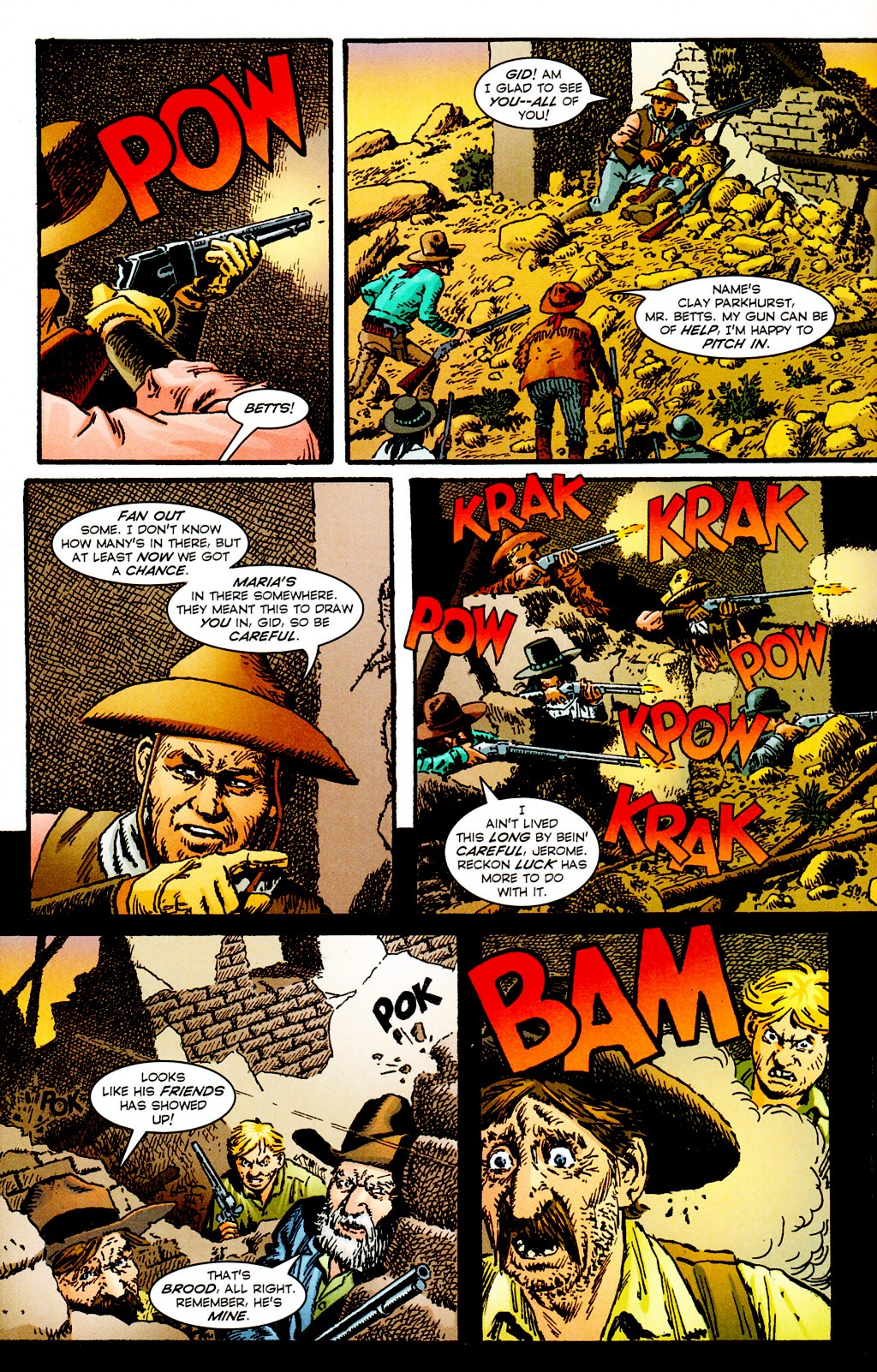 Read online Desperadoes: Quiet Of The Grave comic -  Issue #5 - 17