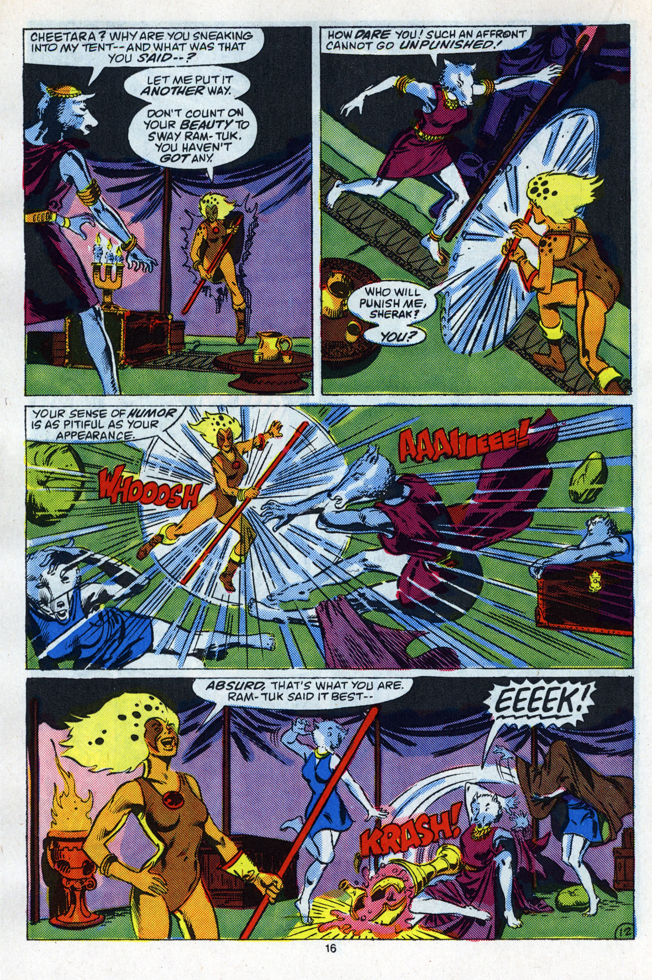 Read online ThunderCats (1985) comic -  Issue #24 - 18
