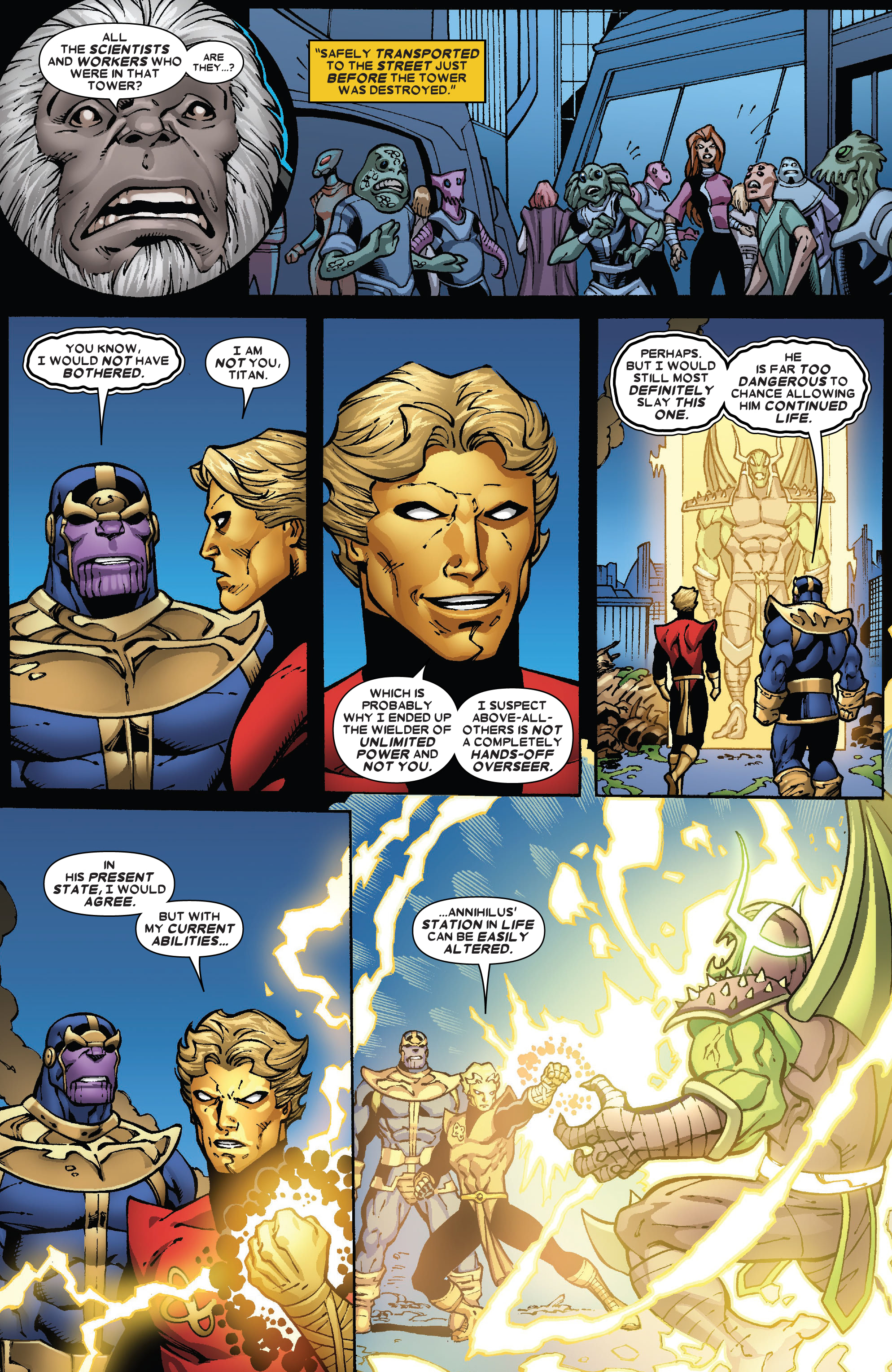 Read online Thanos: The Infinity Saga Omnibus comic -  Issue # TPB (Part 5) - 56