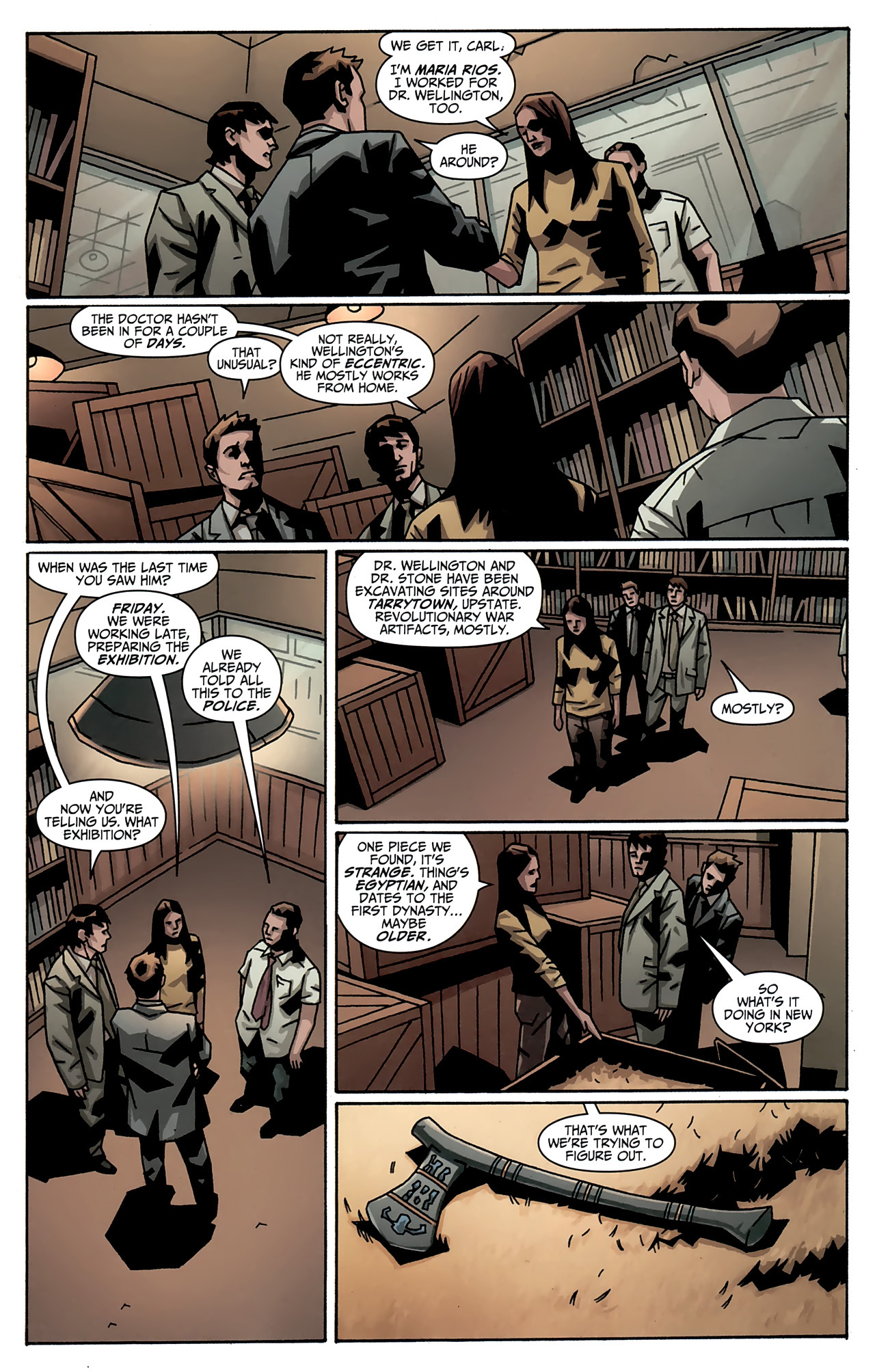 Read online Supernatural: Beginning's End comic -  Issue #3 - 9