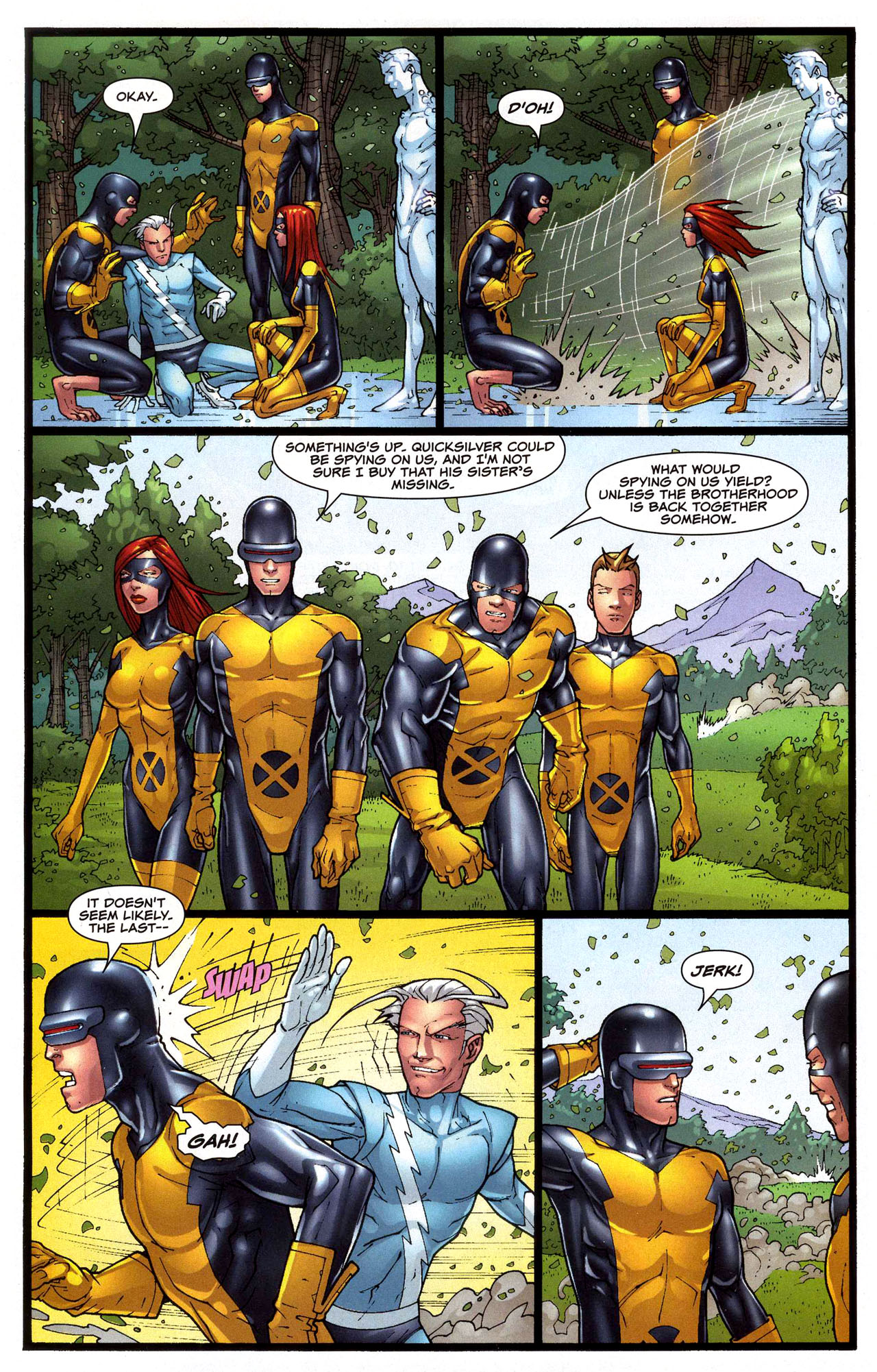 Read online X-Men: First Class (2006) comic -  Issue #7 - 8
