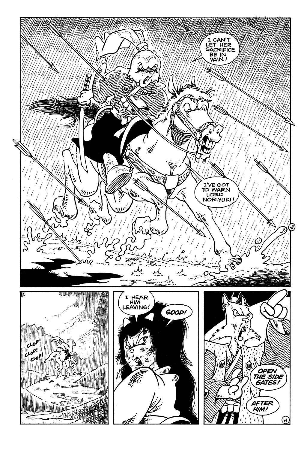 Read online Usagi Yojimbo (1987) comic -  Issue #15 - 23