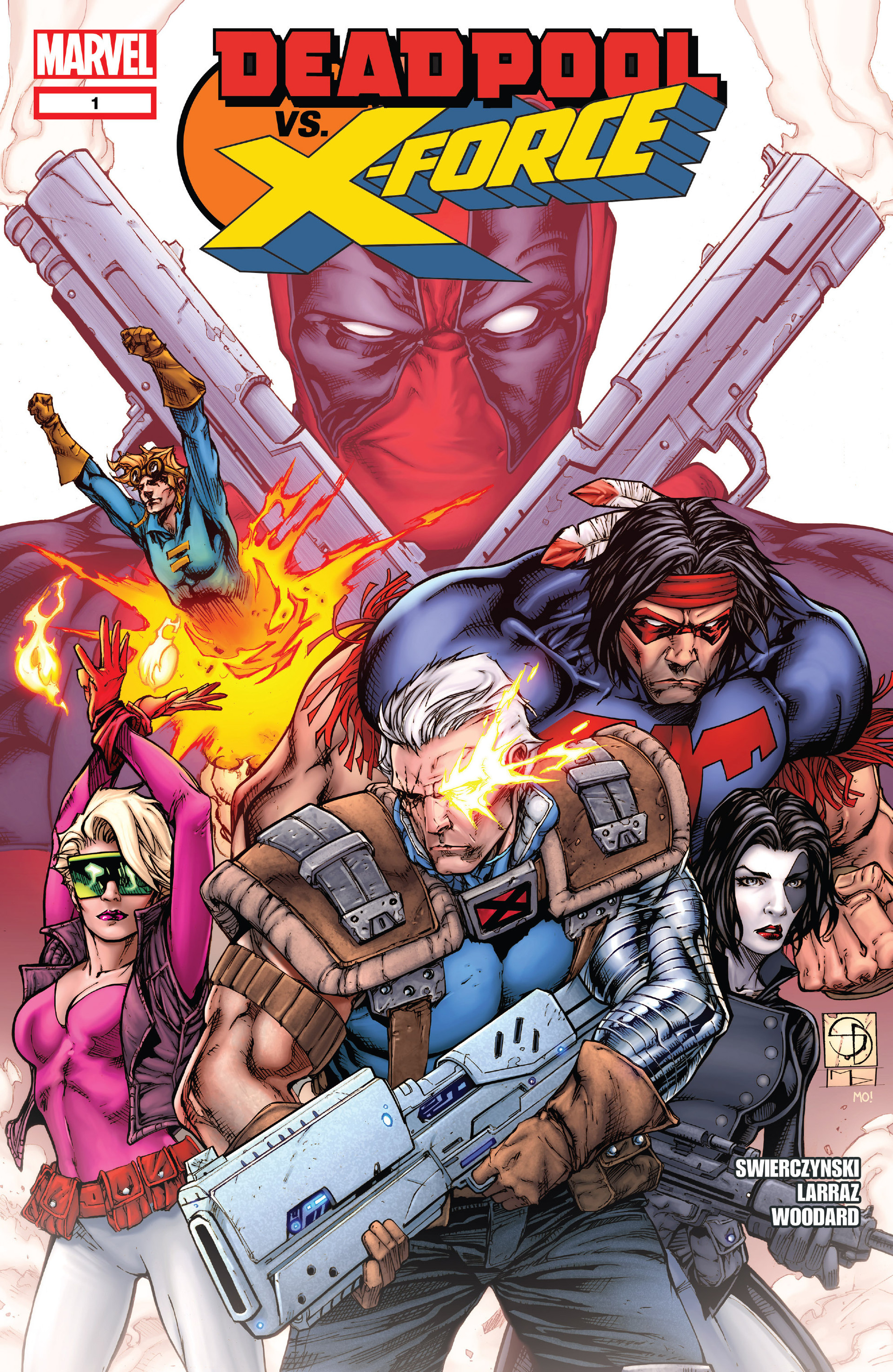 Read online Deadpool vs. X-Force comic -  Issue #1 - 1
