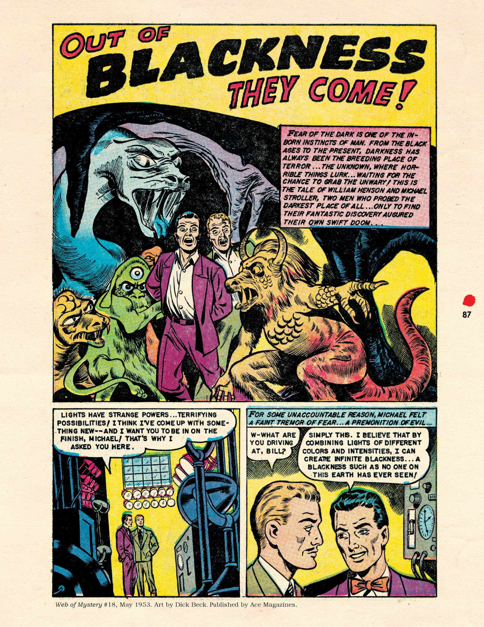 Read online Chilling Archives of Horror Comics comic -  Issue # TPB 14 - 88