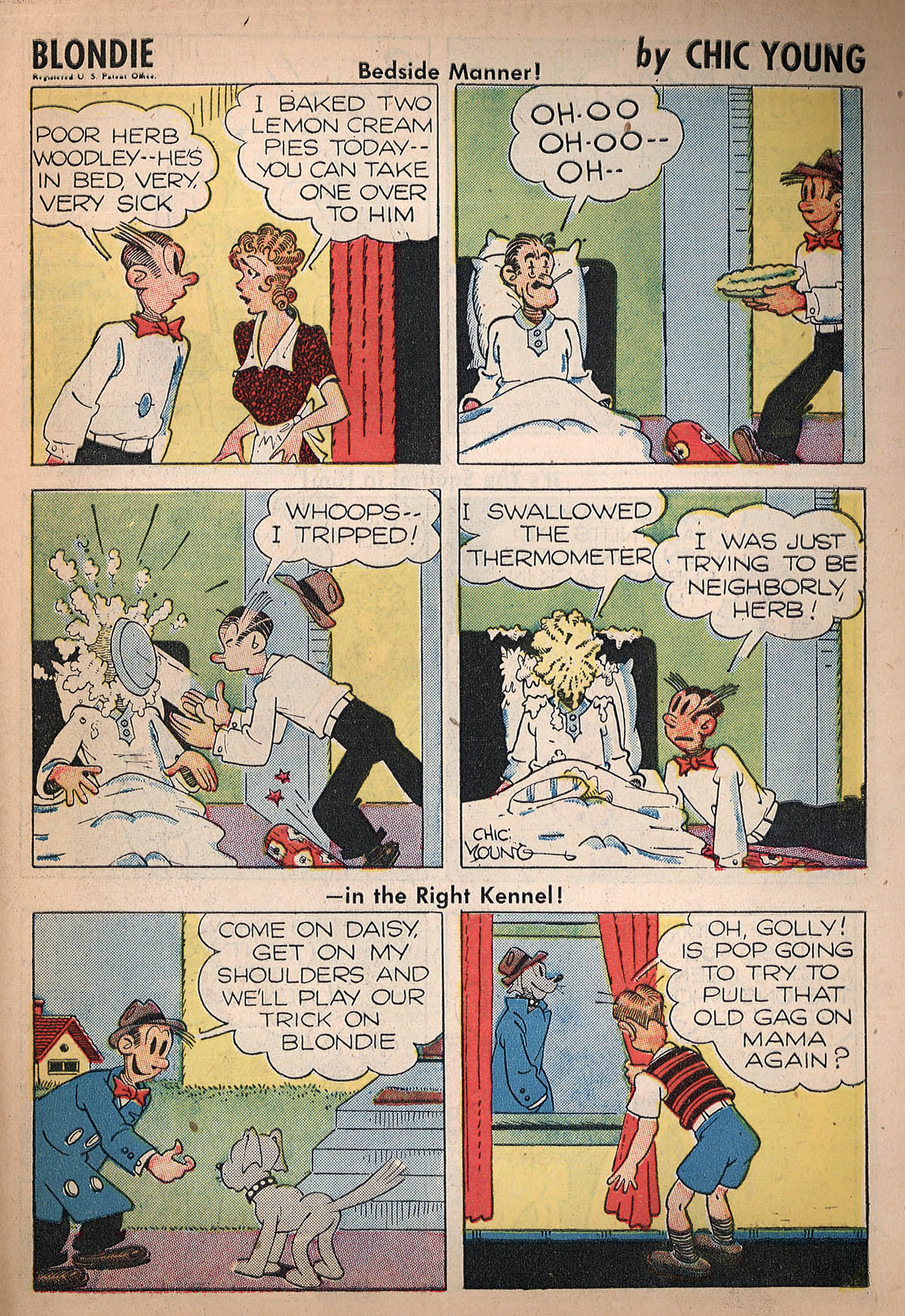 Read online Blondie Comics (1947) comic -  Issue #15 - 27