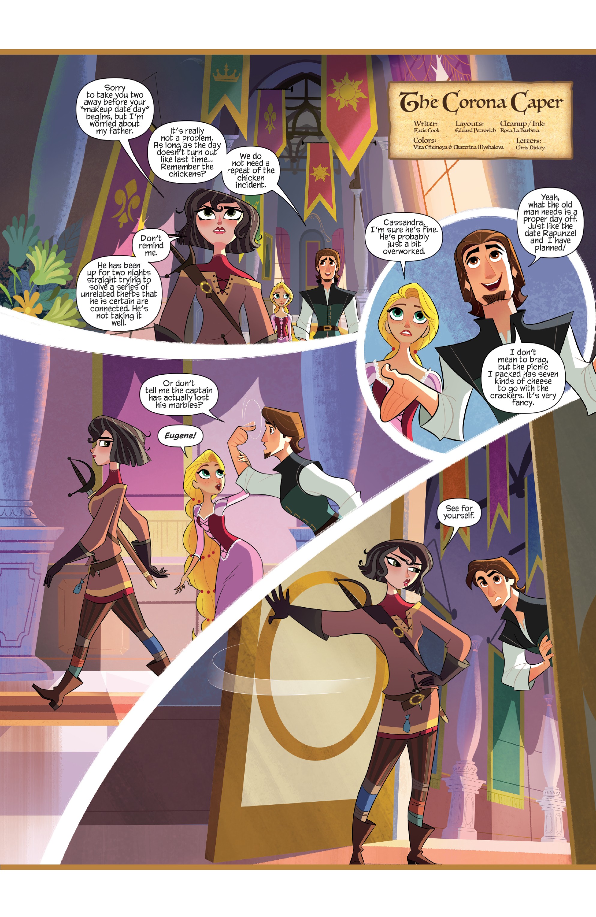 Read online Tangled: The Series: Hair and Now comic -  Issue #1 - 3