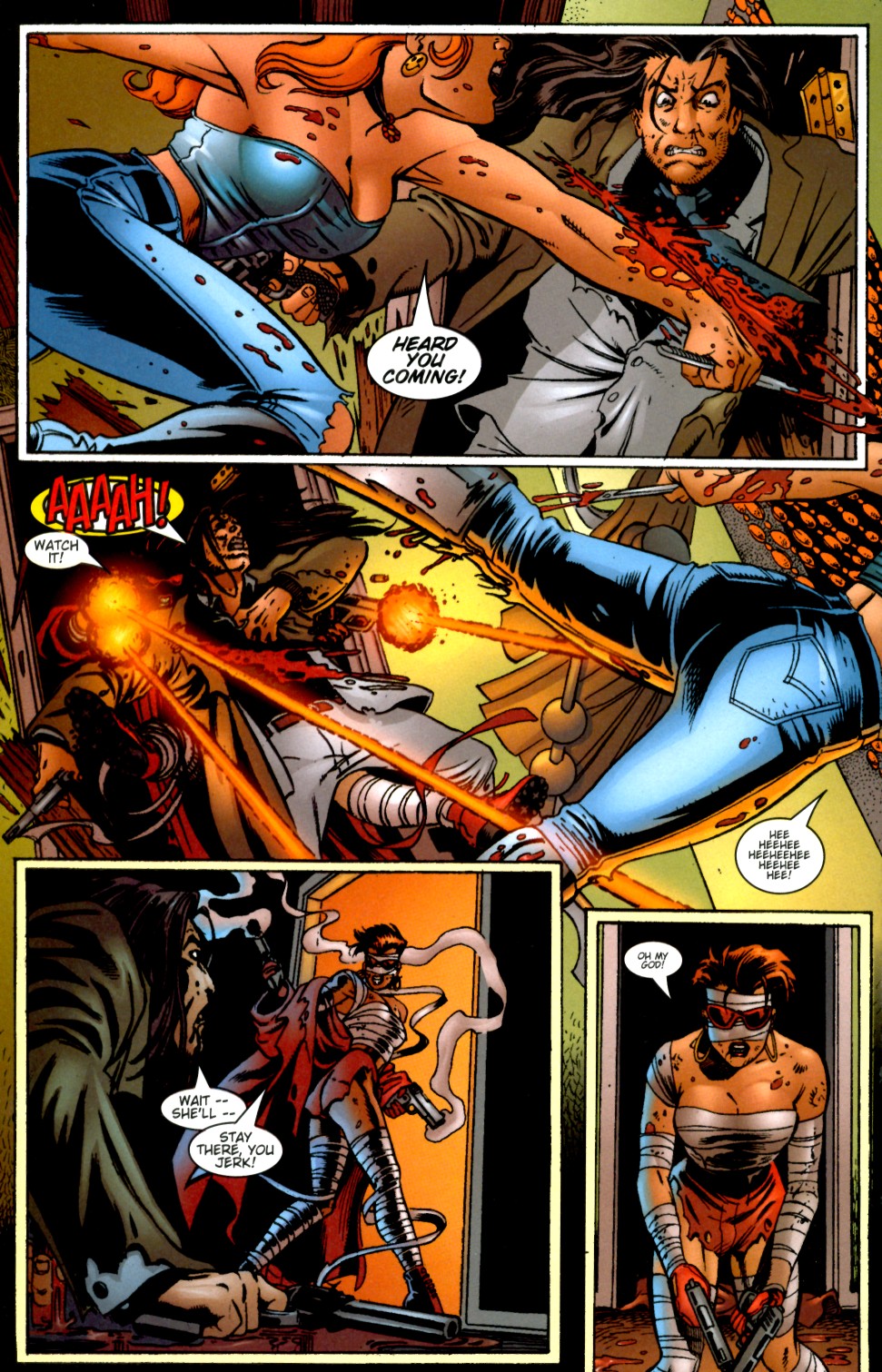 Read online Painkiller Jane vs. The Darkness comic -  Issue # Full - 20
