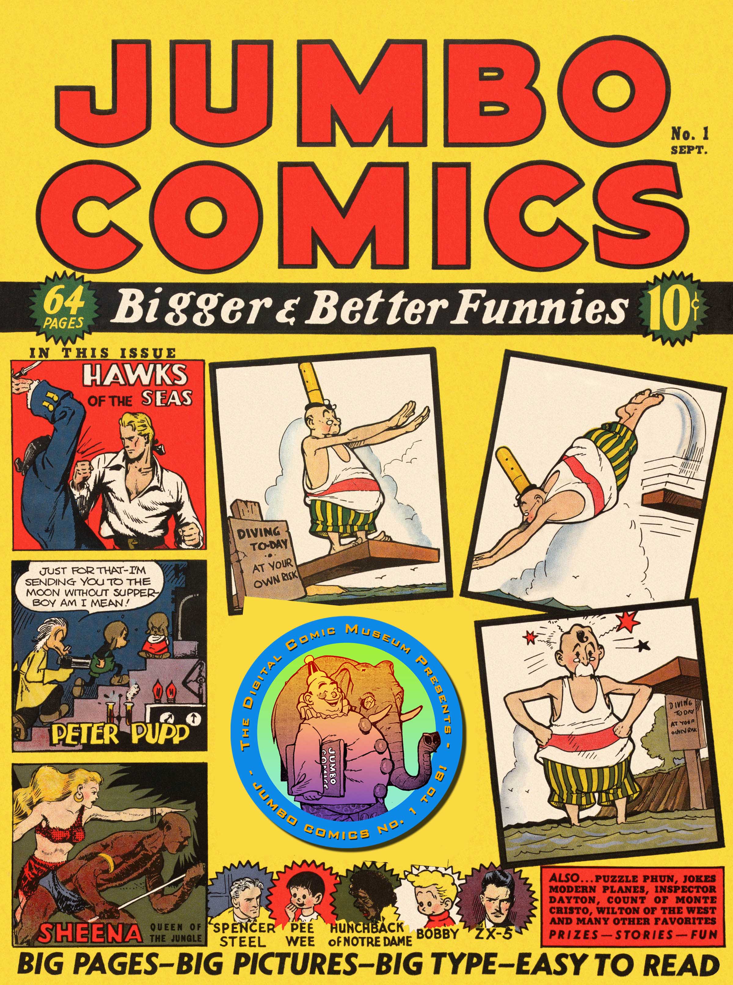 Read online Jumbo Comics comic -  Issue #1 - 68
