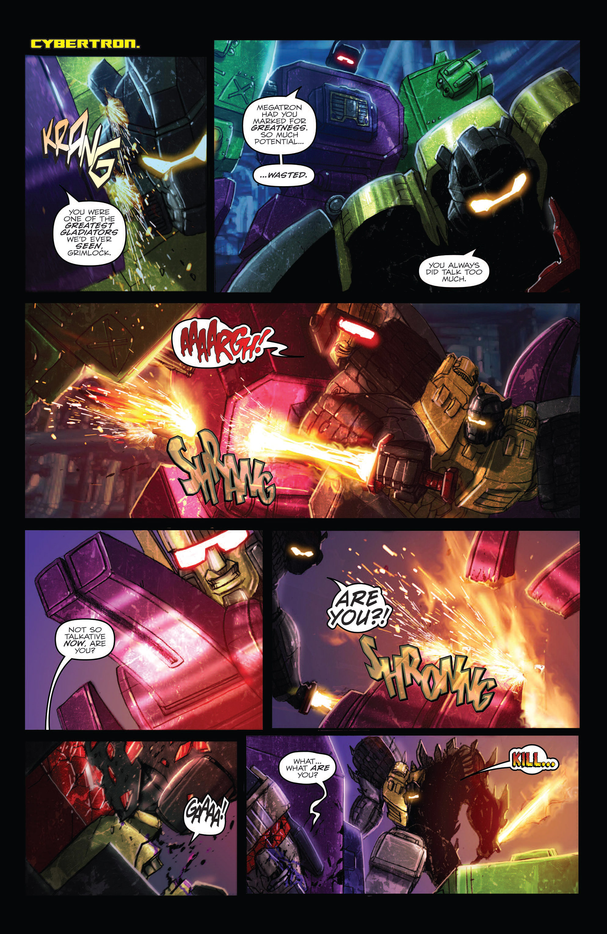 Read online The Transformers: Monstrosity comic -  Issue #4 - 6