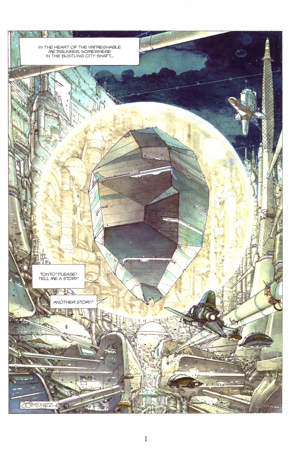Read online The Metabarons comic -  Issue #1 - The Stonecutters - 3