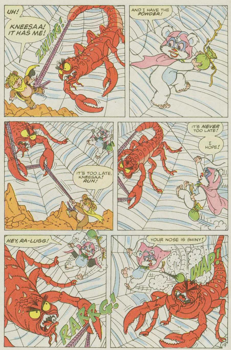 Read online Ewoks (1987) comic -  Issue #11 - 20