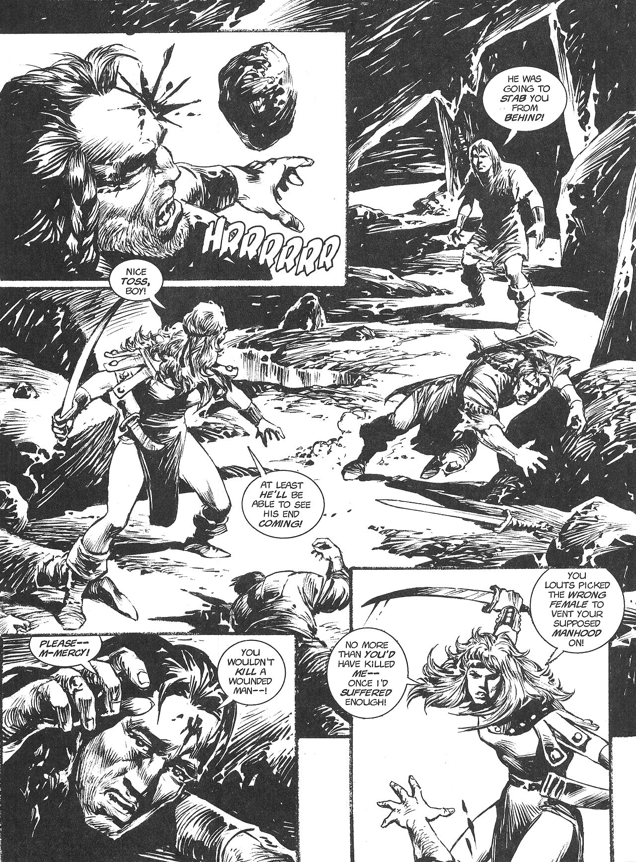 Read online The Savage Sword Of Conan comic -  Issue #226 - 38